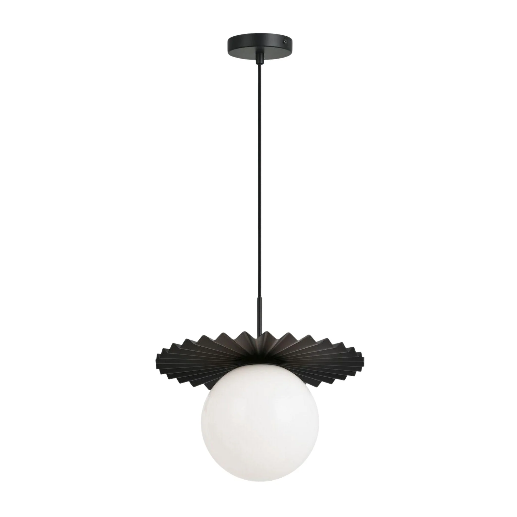 MODERN RUFF 1 LIGHT PENDANT