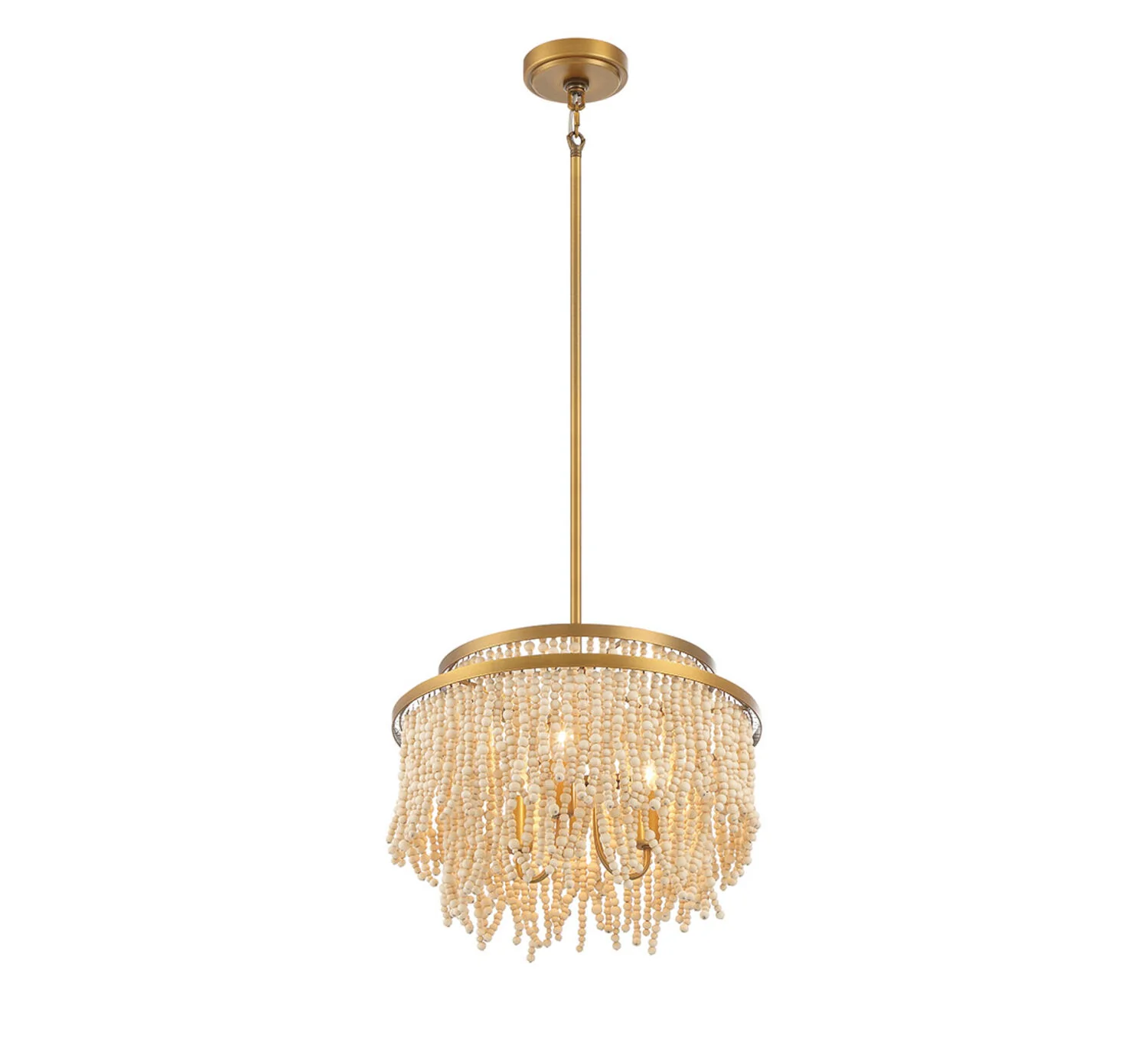 MOLFETTA 3-LIGHT CONVERTIBLE FLUSH MOUNT / PENDANT - Image 2