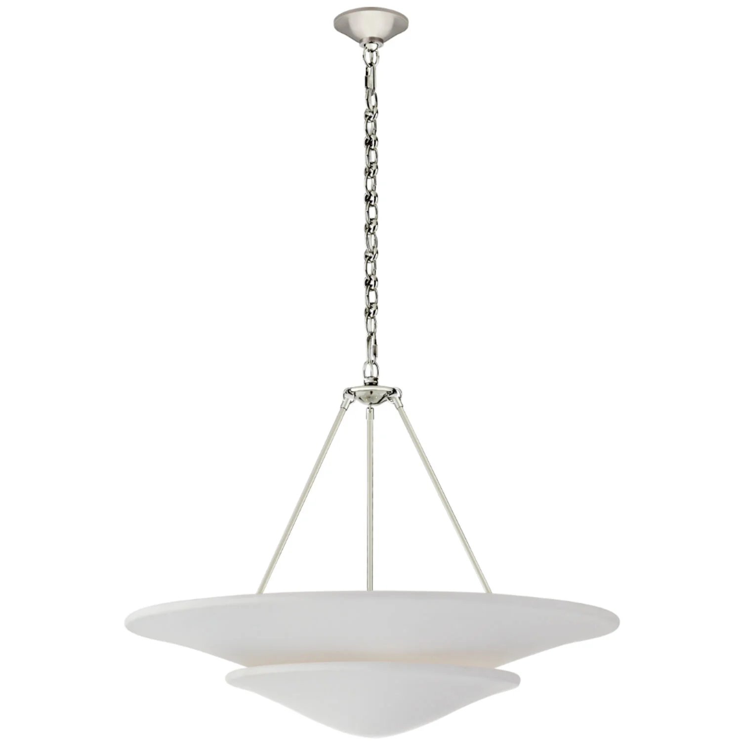 MOLLINO  32-INCH TIERED SIX LIGHT CHANDELIER - Image 2