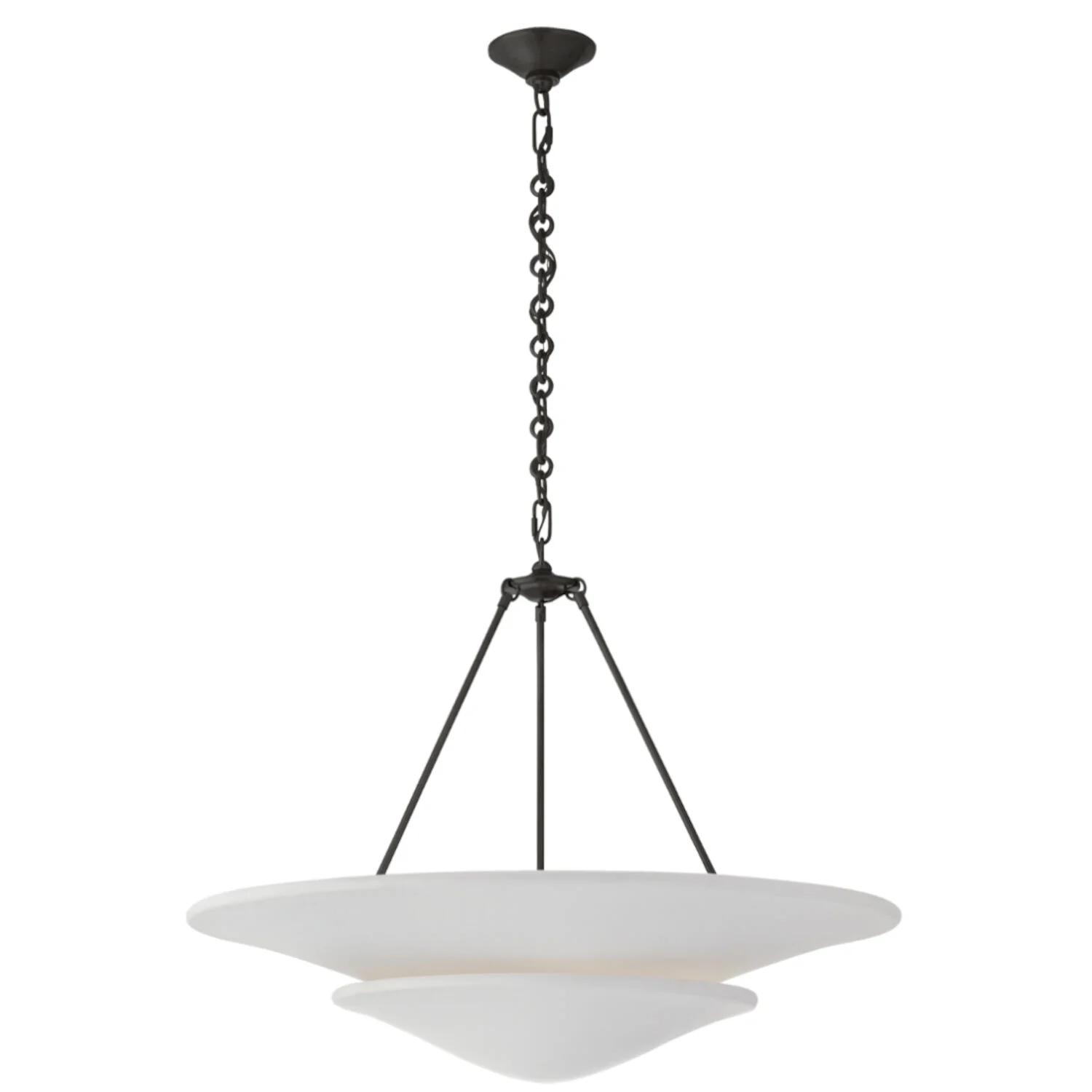 MOLLINO  32-INCH TIERED SIX LIGHT CHANDELIER - Image 3