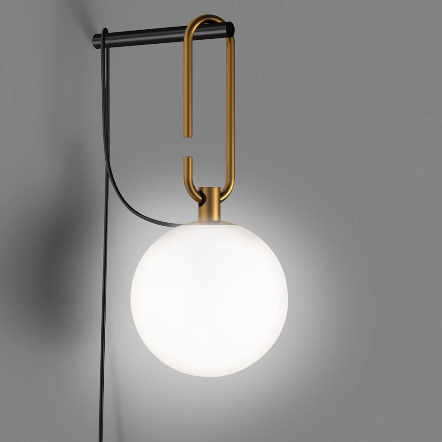 NH LED-T WALL SCONCE LIGHT WITH PLUG, 12770