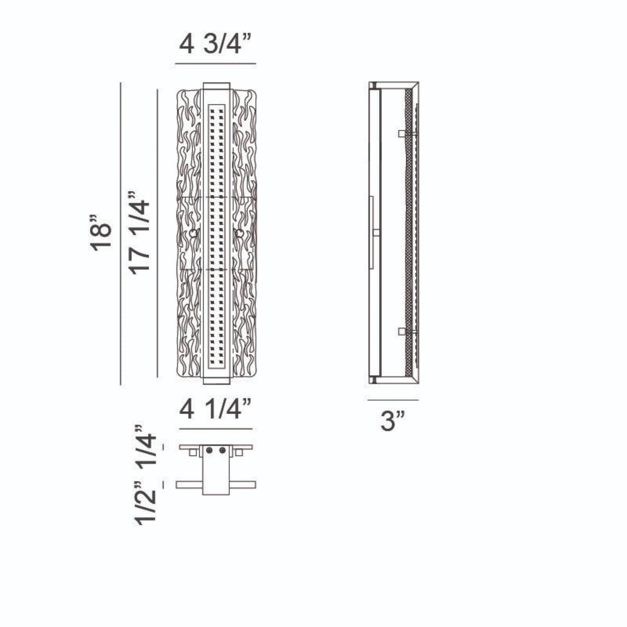 NIAGARA VANITY/WALL SCONCE (MULTIPLE SIZES) - Image 8