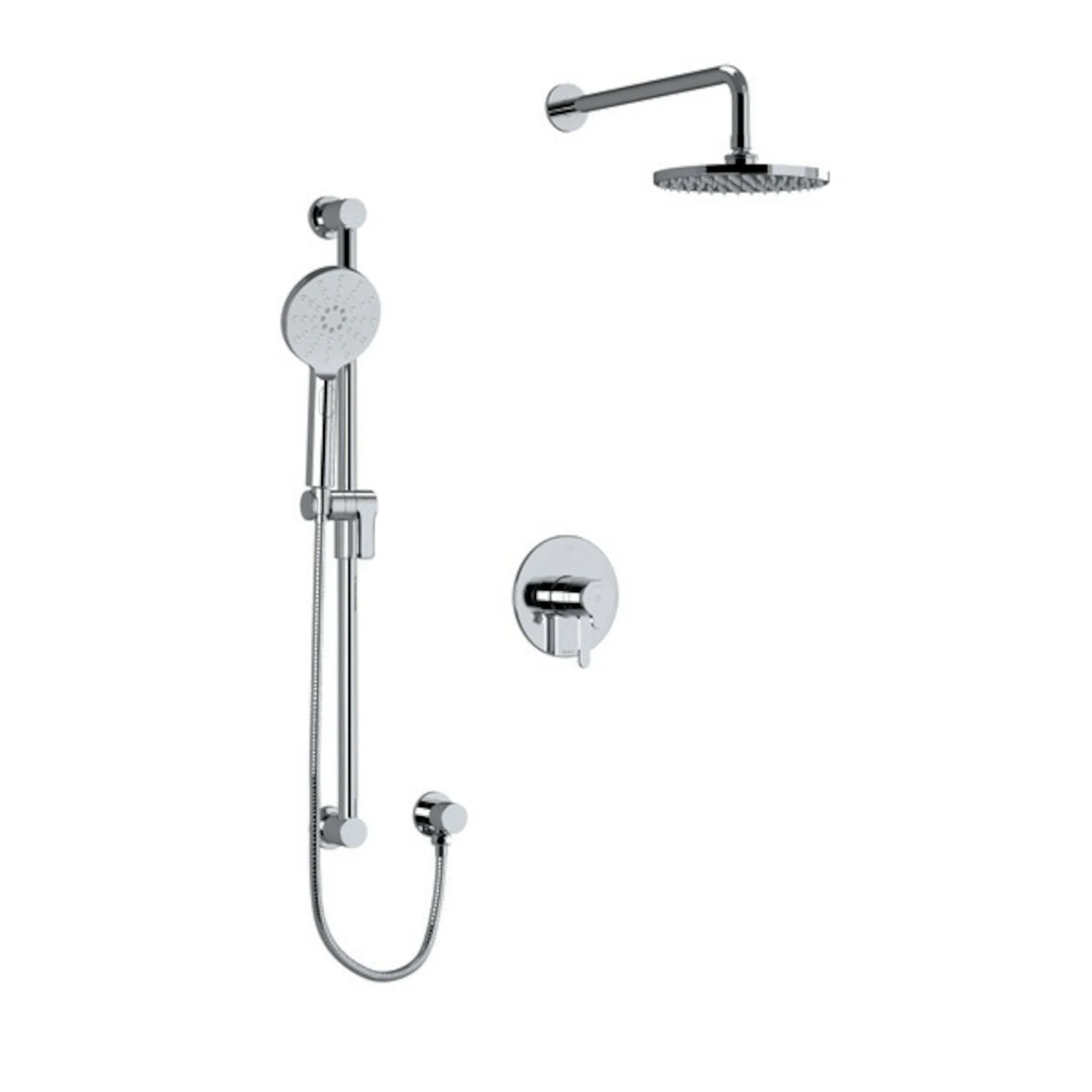 NIBI 323 SHOWER KIT WITH HAND SHOWER AND RAIN HEAD