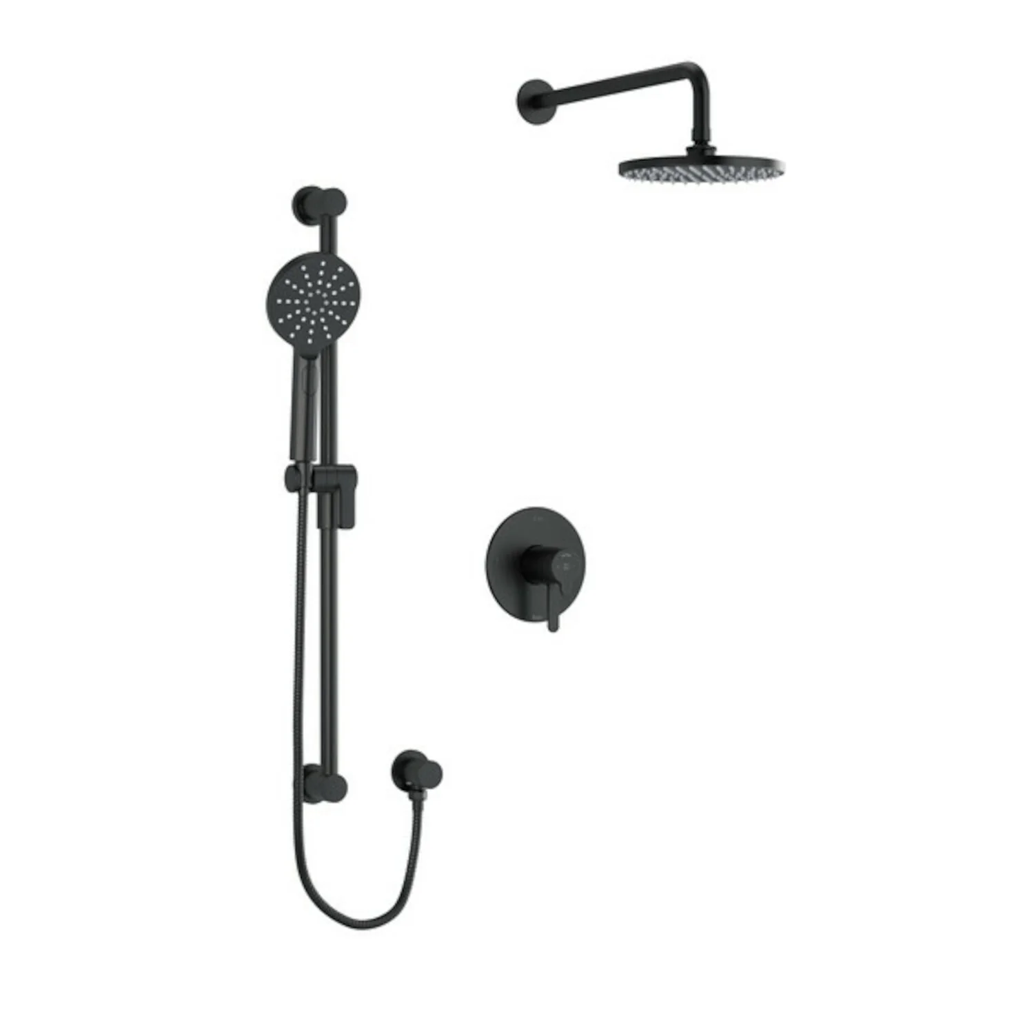 NIBI 323 SHOWER KIT WITH HAND SHOWER AND RAIN HEAD - Image 3