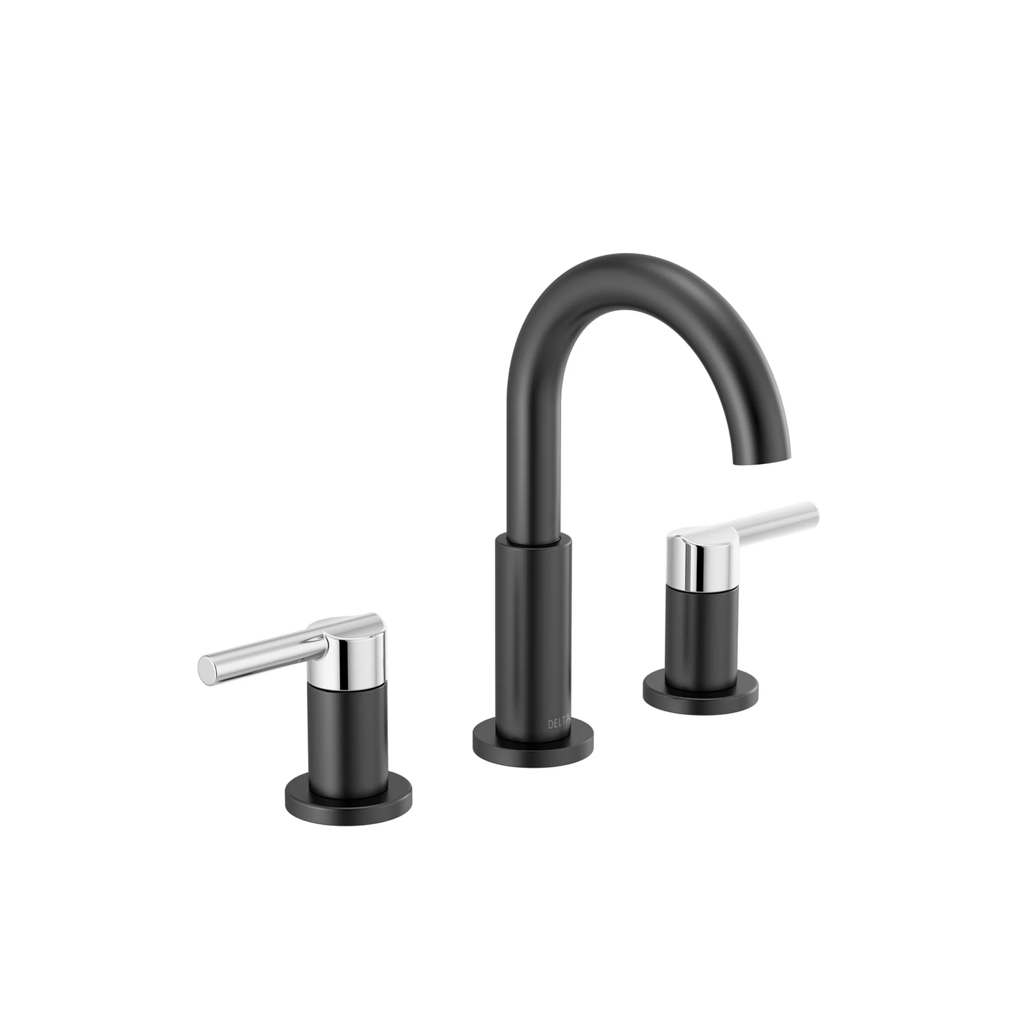 NICOLI® TWO-HANDLE WIDESPREAD ARC SPOUT BATHROOM FAUCET - Image 4