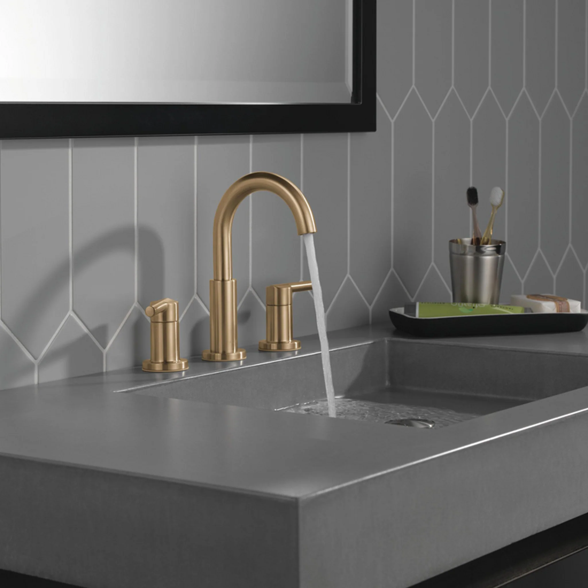 NICOLI® TWO-HANDLE WIDESPREAD ARC SPOUT BATHROOM FAUCET - Image 8