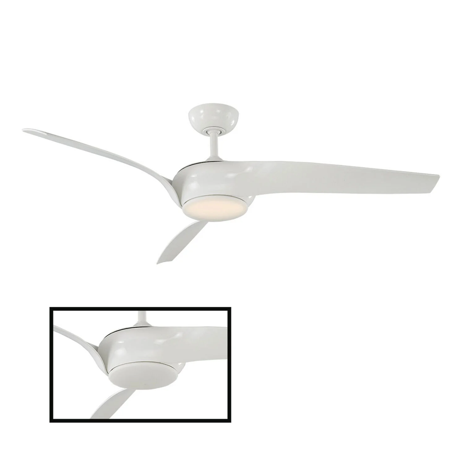 NIRVANA 56-INCH 3000K LED CEILING FAN - Image 2