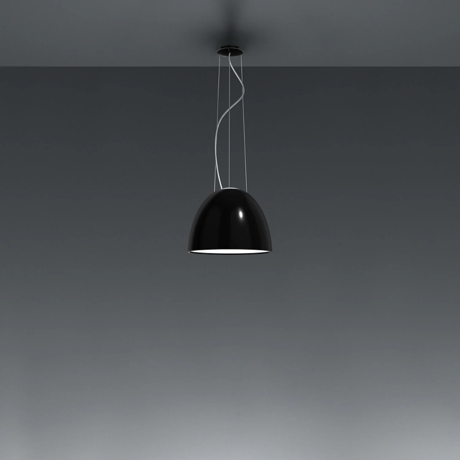 NUR GLOSS 3000K LED EXTENDED MINI PENDANT LIGHT, A2464-EXT
