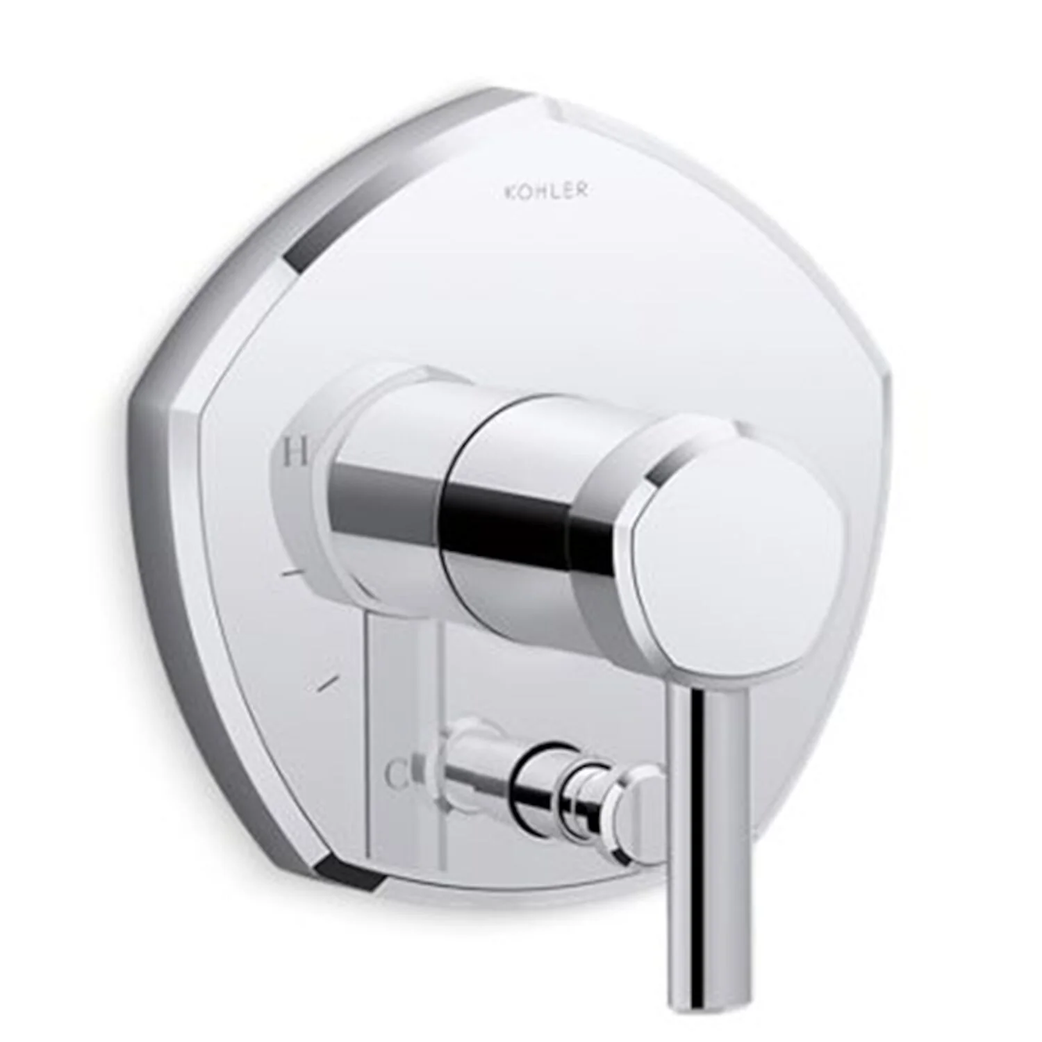 OCCASION® RITE-TEMP SHOWER VALVE TRIM WITH DIVERTER AND LEVER HANDLE - Image 2