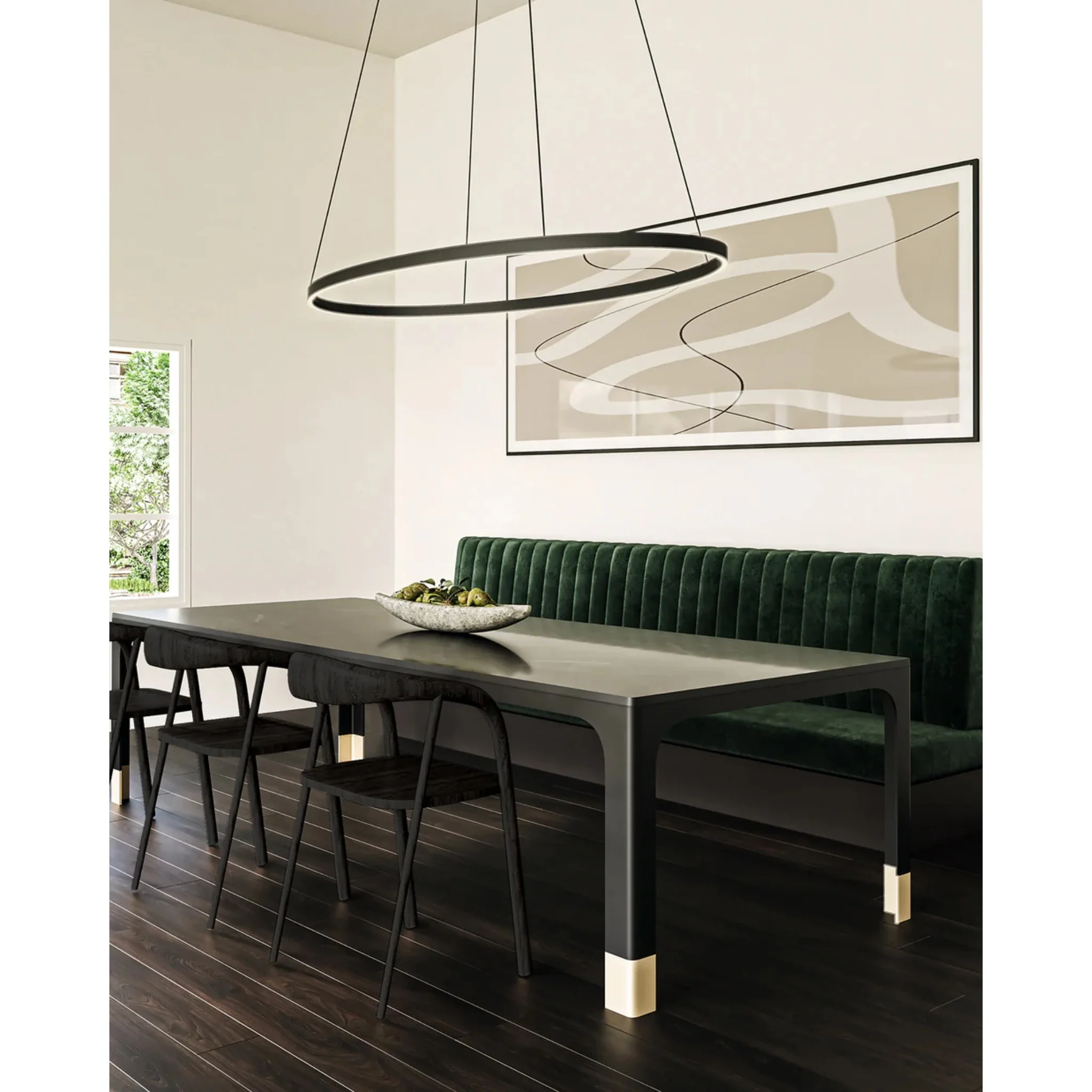 OVALE LED LINEAR PENDANT (MULTIPLE SIZES) - Image 2