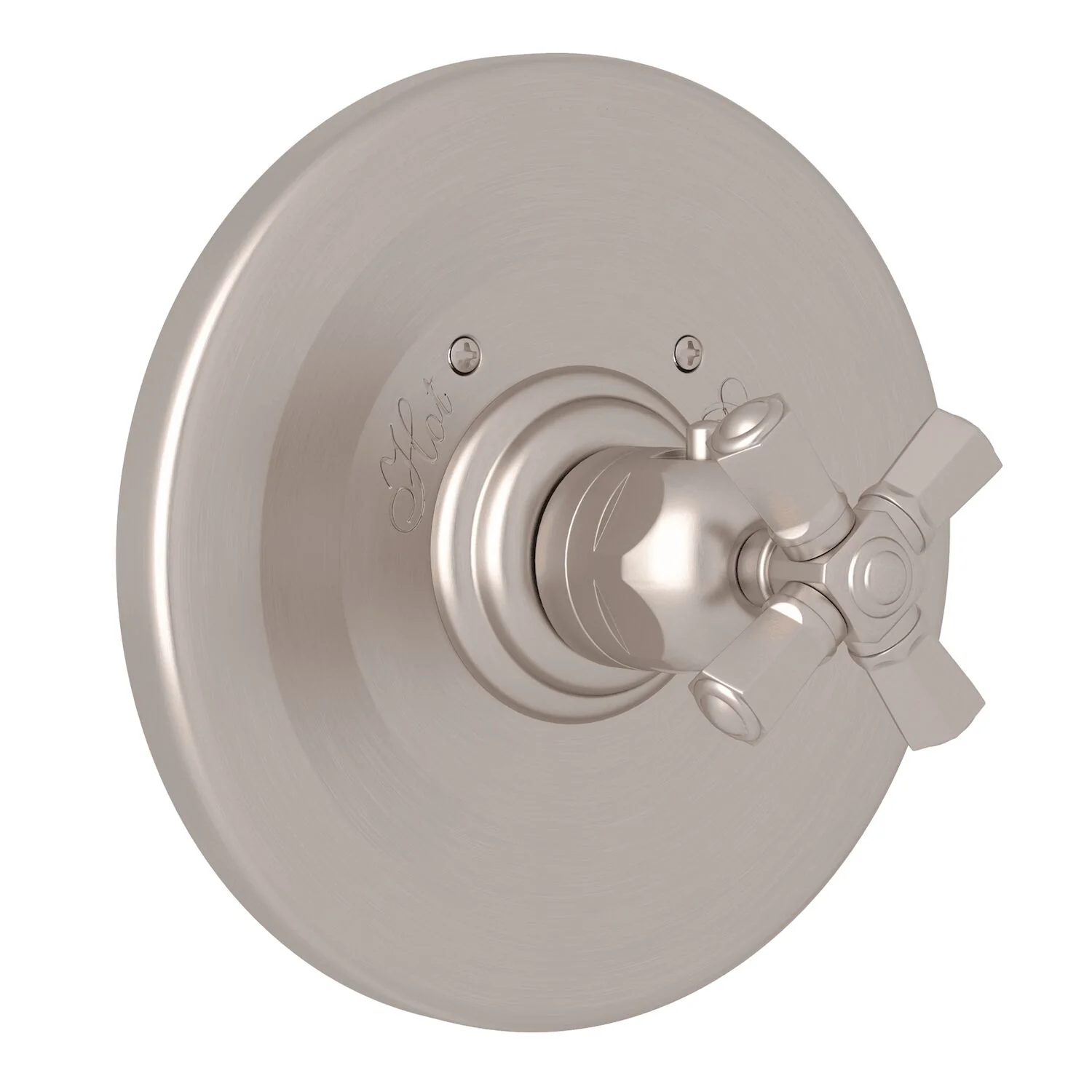 PALLADIAN® 3/4" THERMOSTATIC TRIM WITHOUT VOLUME CONTROL (CROSS HANDLE) - Image 4