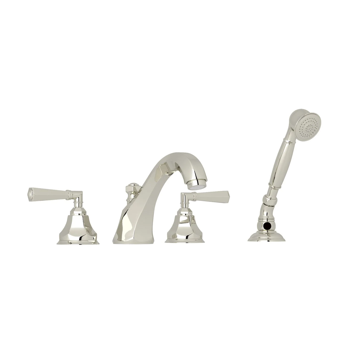 PALLADIAN® 4-HOLE DECK MOUNT TUB FILLER (LEVER HANDLE) - Image 2