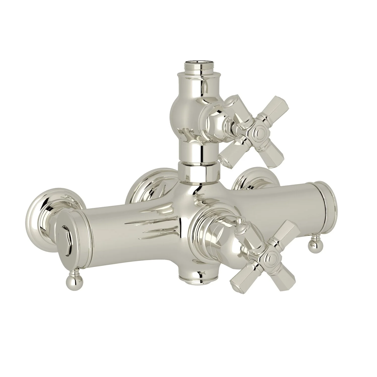PALLADIAN® EXPOSED THERM VALVE WITH VOLUME AND TEMPERATURE CONTROL (CROSS HANDLE) - Image 3