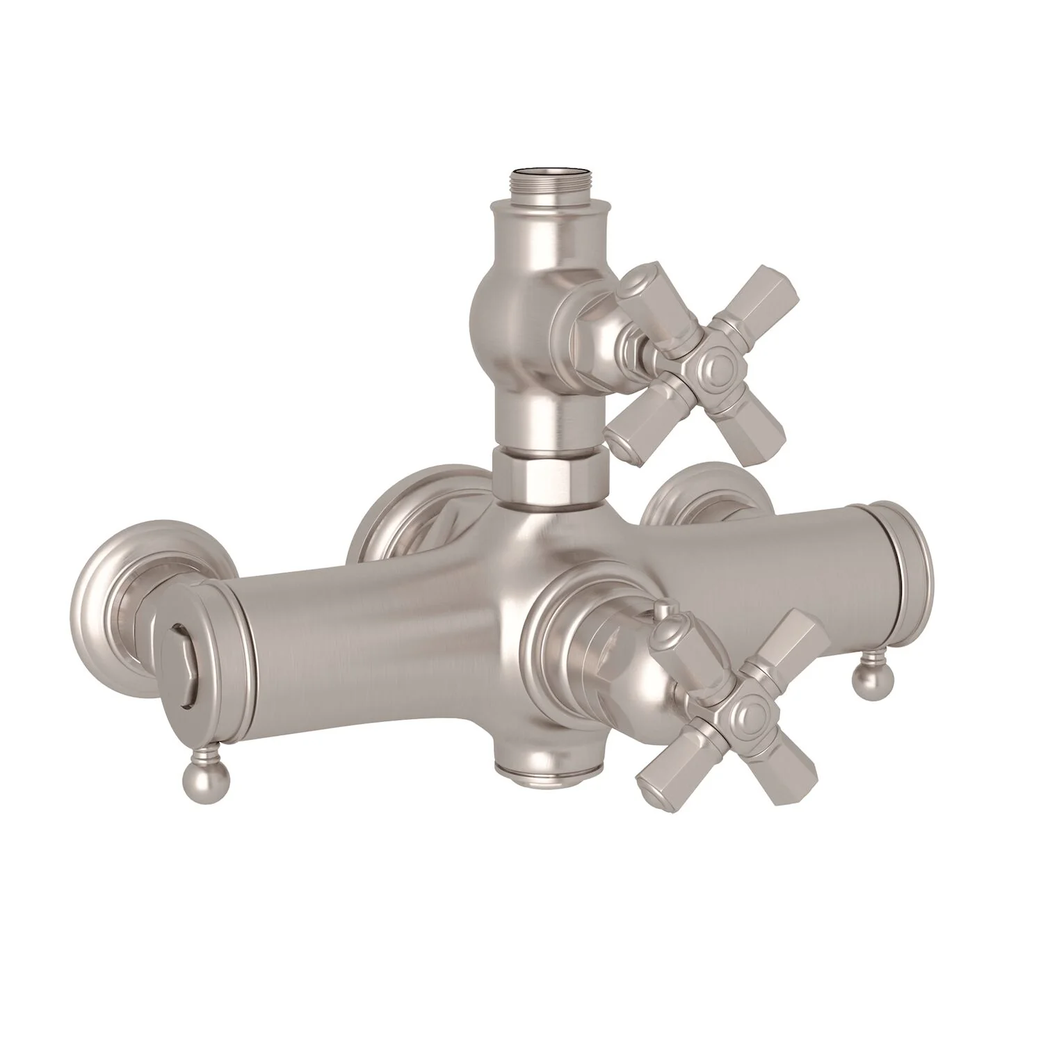 PALLADIAN® EXPOSED THERM VALVE WITH VOLUME AND TEMPERATURE CONTROL (CROSS HANDLE) - Image 4