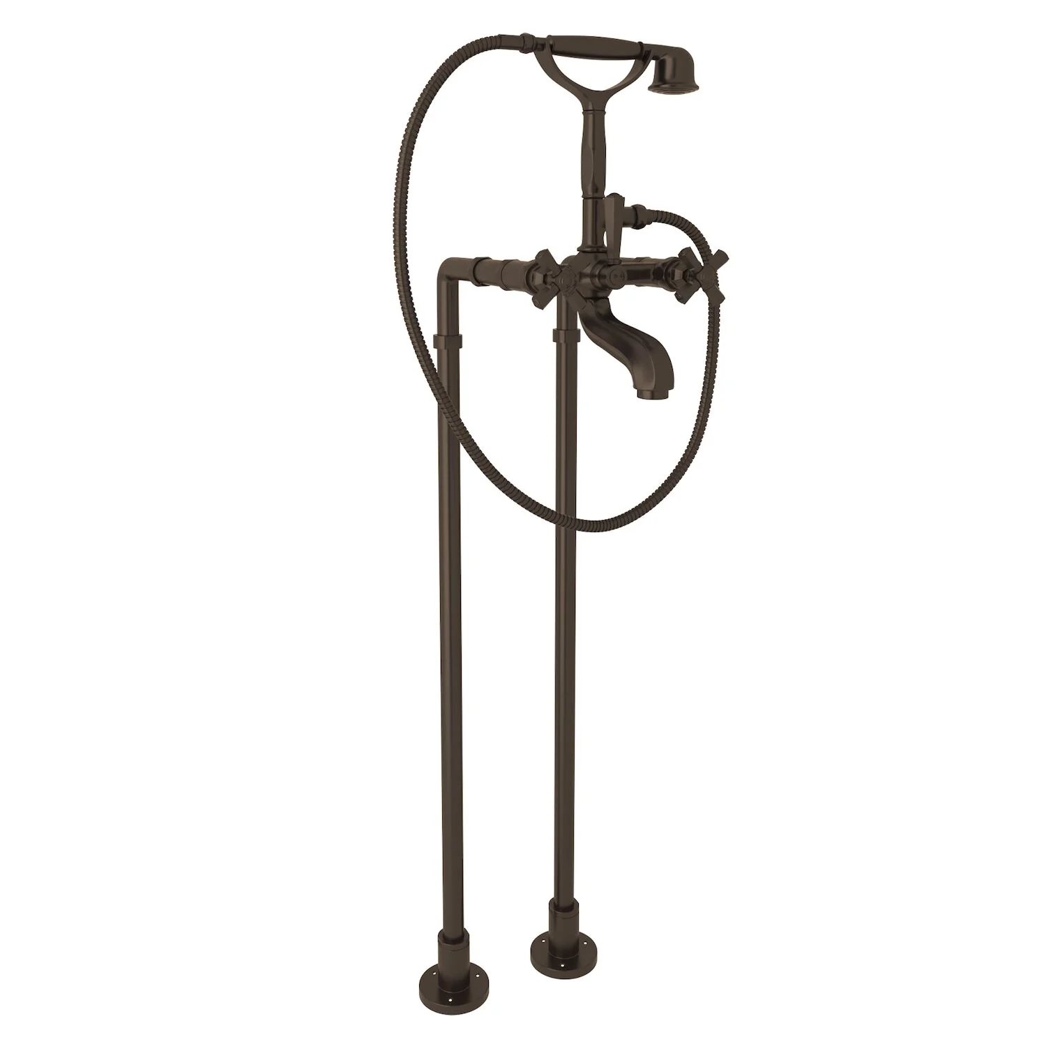 PALLADIAN® FLOOR MOUNT TUB FILLER (CROSS HANDLE) - Image 5