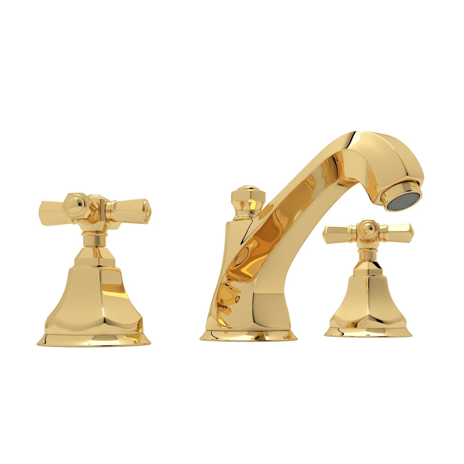 PALLADIANĀ® WIDESPREAD LAVATORY FAUCET WITH LOW SPOUT (CROSS HANDLE) - Image 2