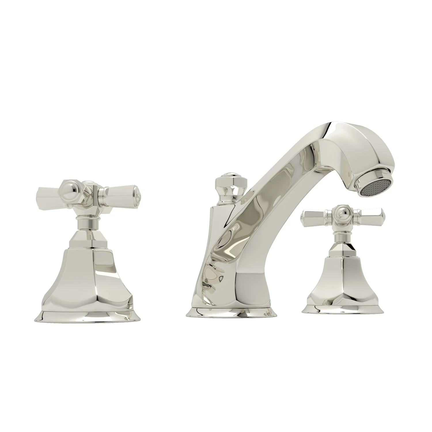 PALLADIANĀ® WIDESPREAD LAVATORY FAUCET WITH LOW SPOUT (CROSS HANDLE) - Image 3