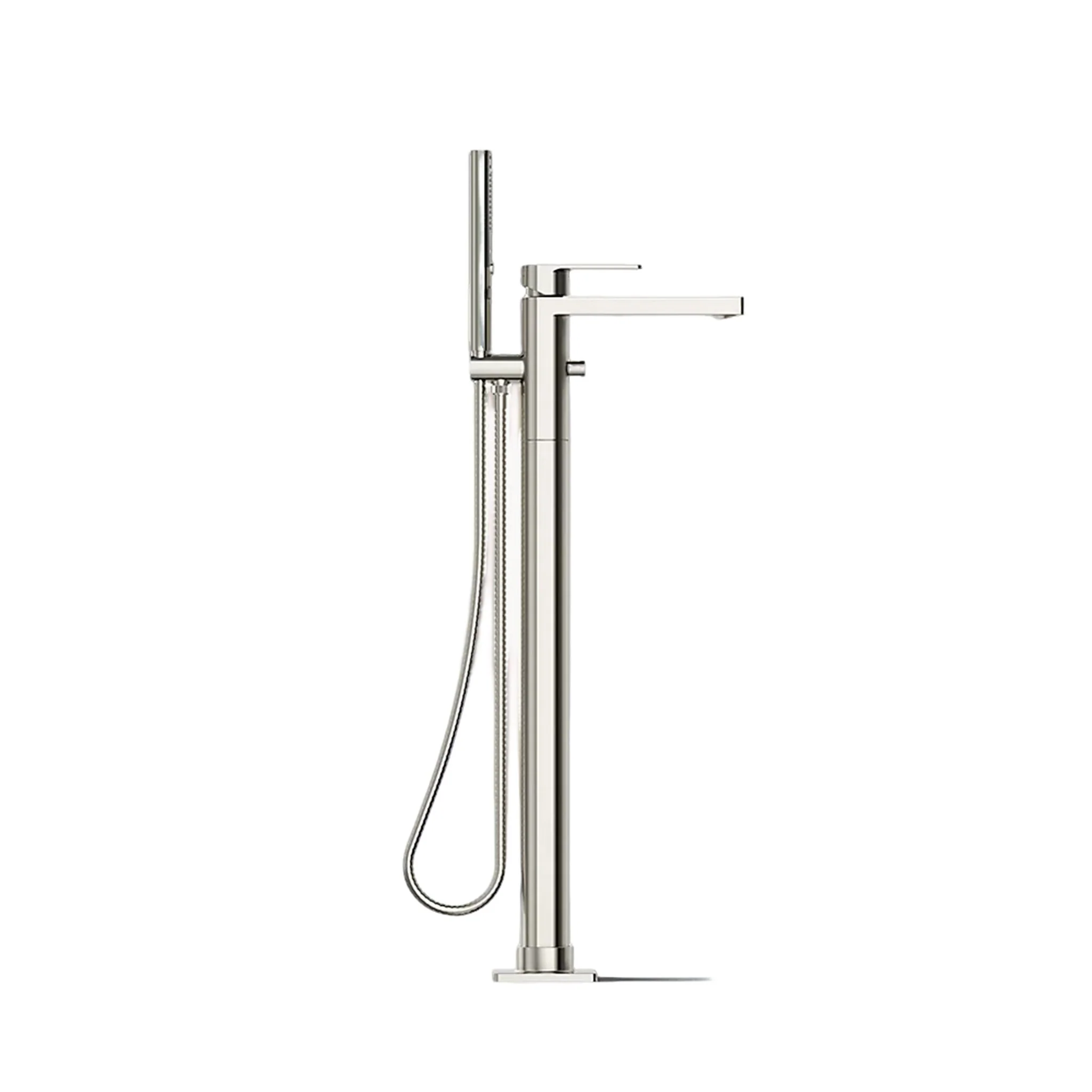 PARALLEL FLOOR MOUNT BATH FILLER TRIM WITH HANDSHOWER - Image 15