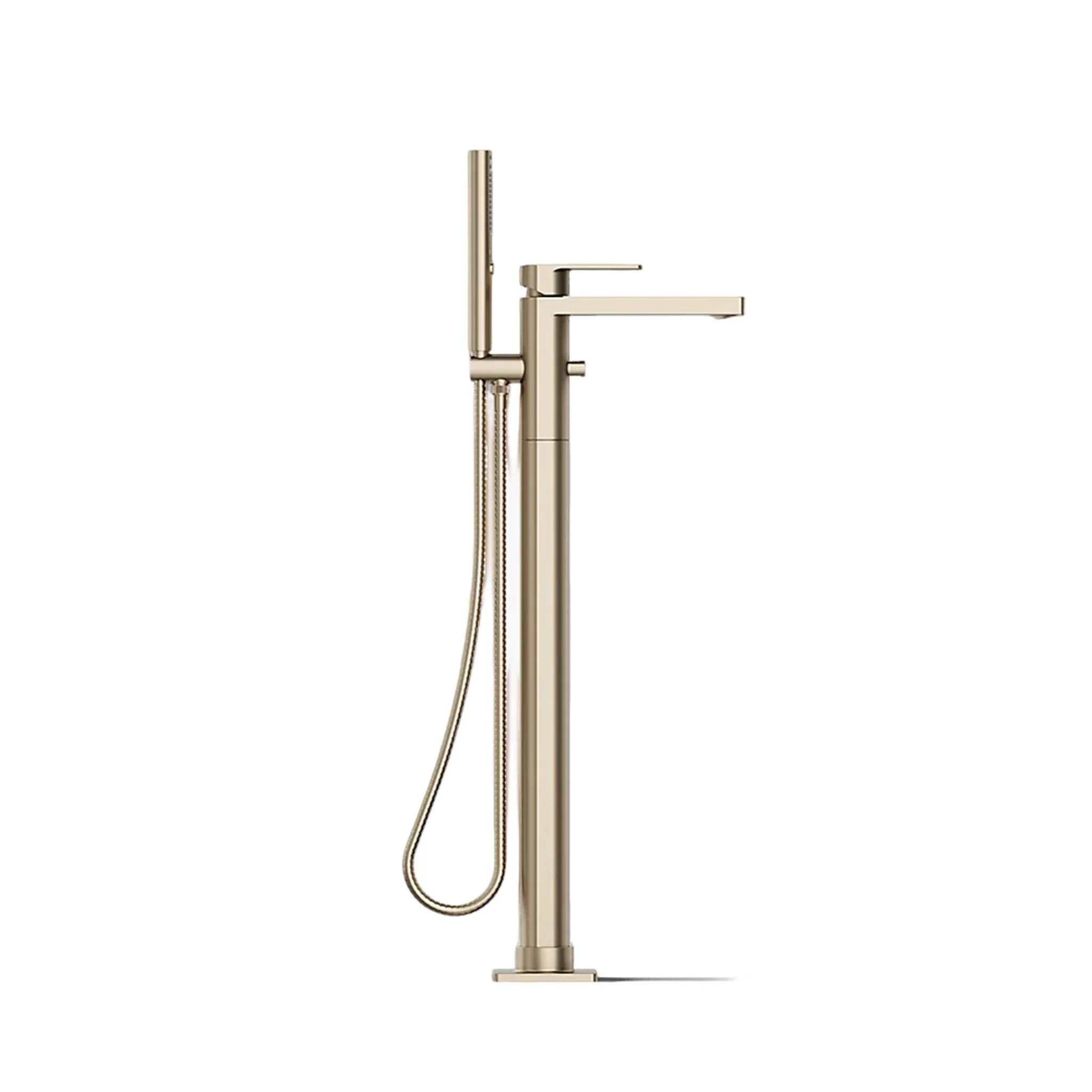 PARALLEL FLOOR MOUNT BATH FILLER TRIM WITH HANDSHOWER - Image 25