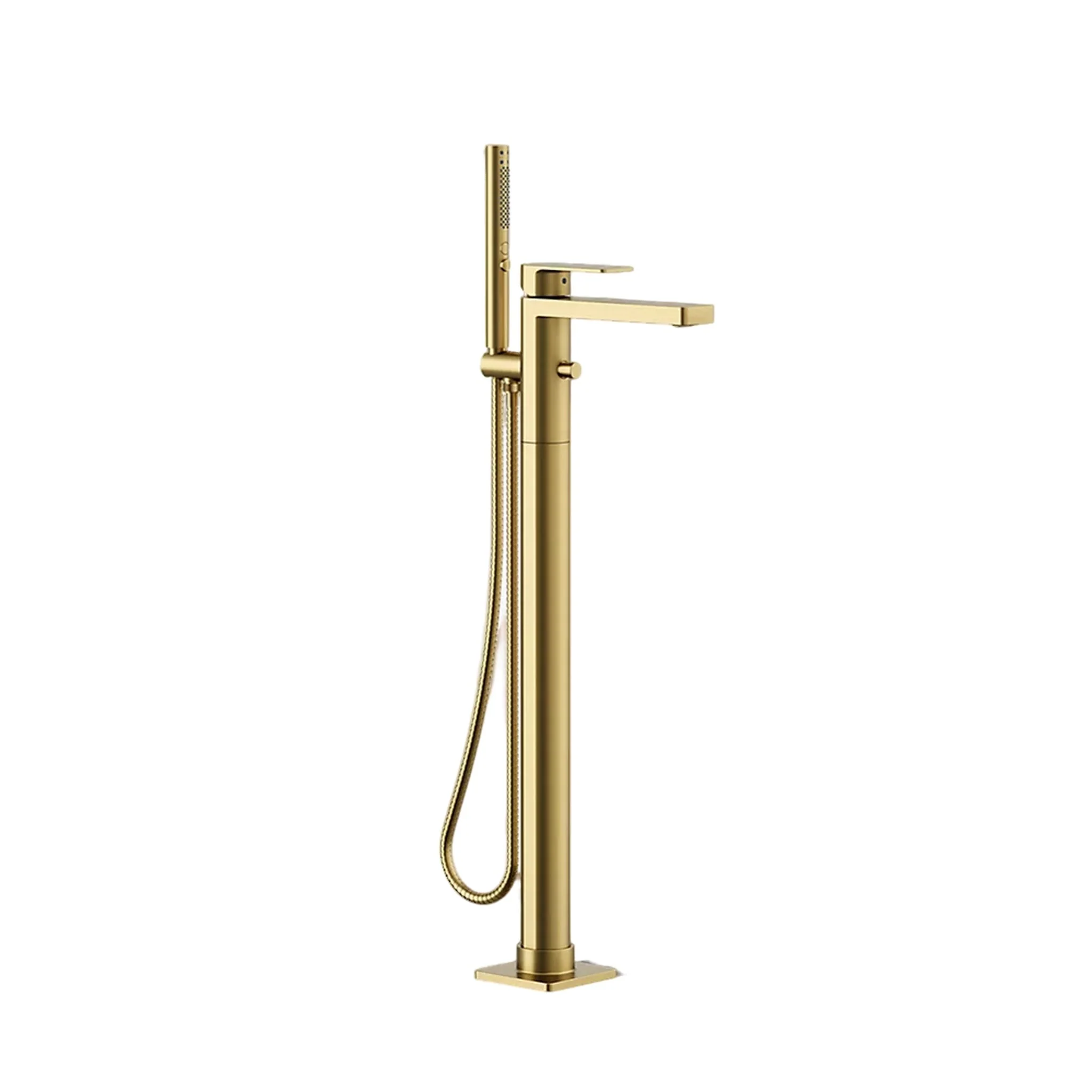 PARALLEL FLOOR MOUNT BATH FILLER TRIM WITH HANDSHOWER - Image 7