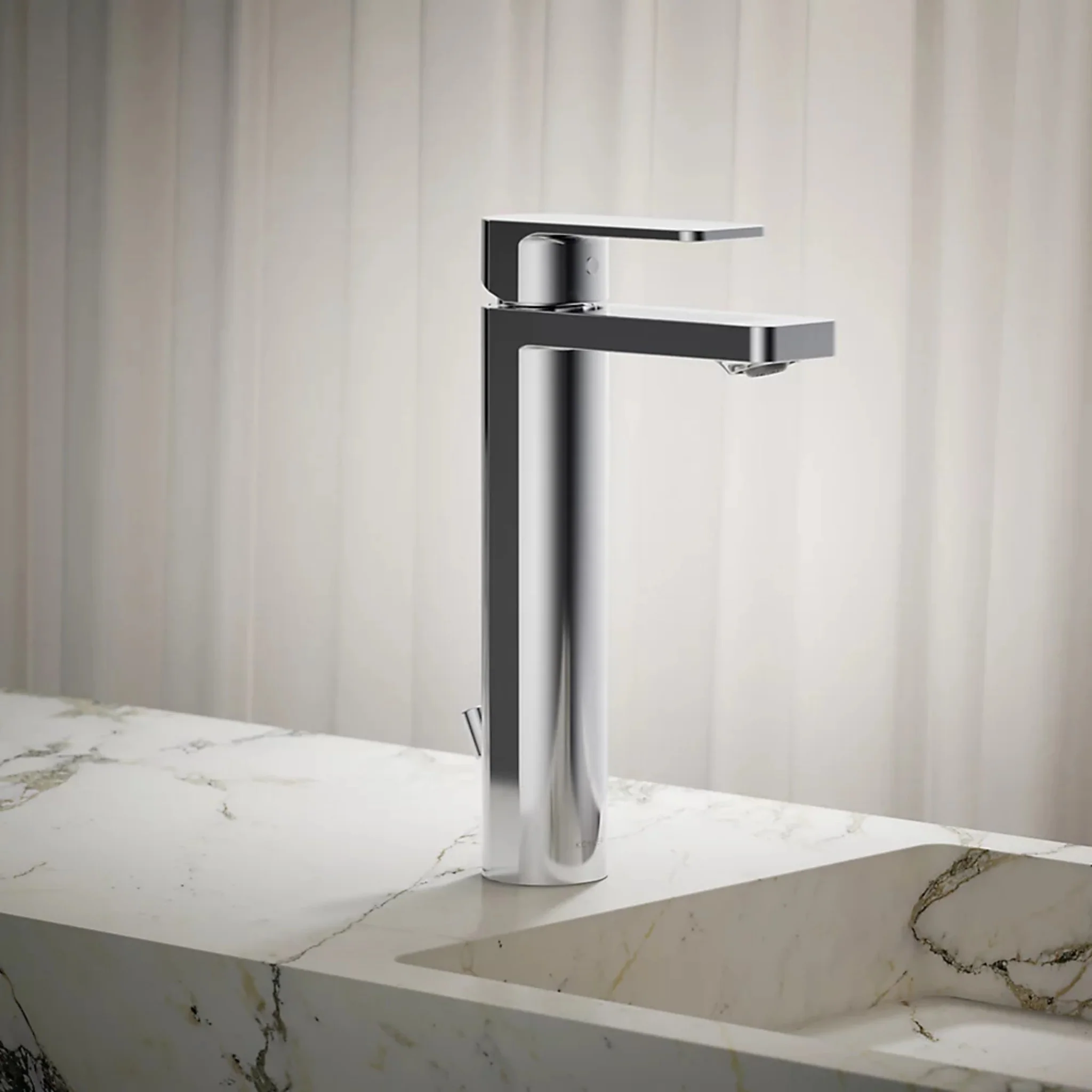 PARALLEL TALL SINGLE-HANDLE BATHROOM SINK FAUCET - Image 11
