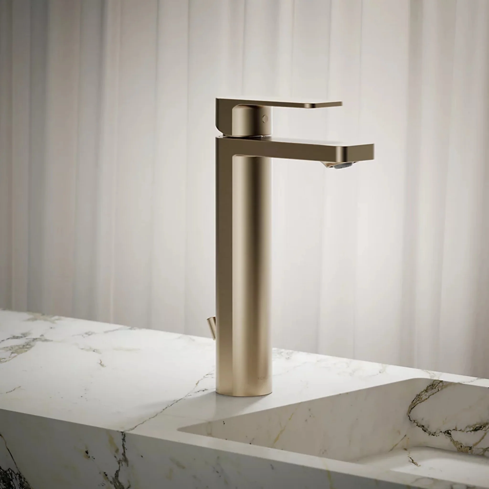 PARALLEL TALL SINGLE-HANDLE BATHROOM SINK FAUCET - Image 12