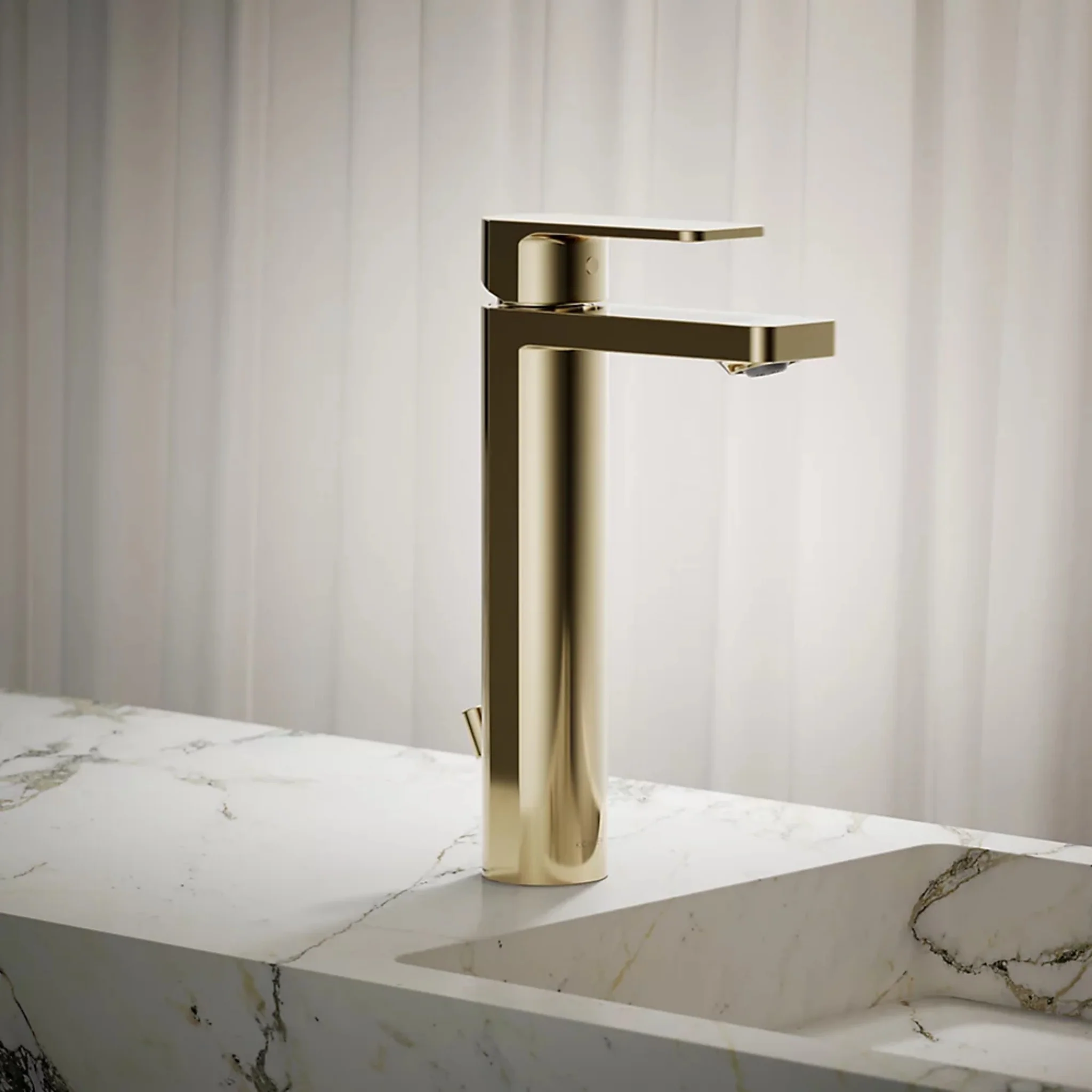 PARALLEL TALL SINGLE-HANDLE BATHROOM SINK FAUCET - Image 14
