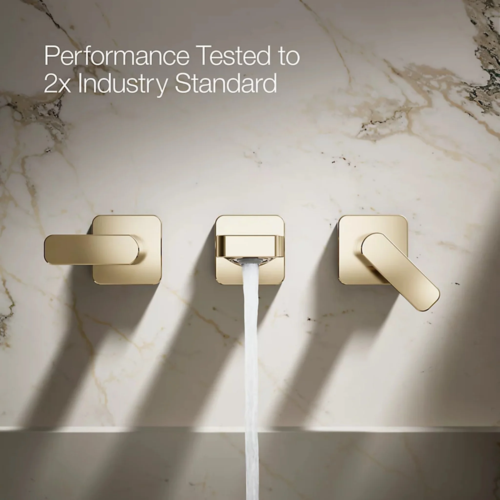 PARALLEL WALL-MOUNT BATHROOM SINK FAUCET TRIM - Image 17
