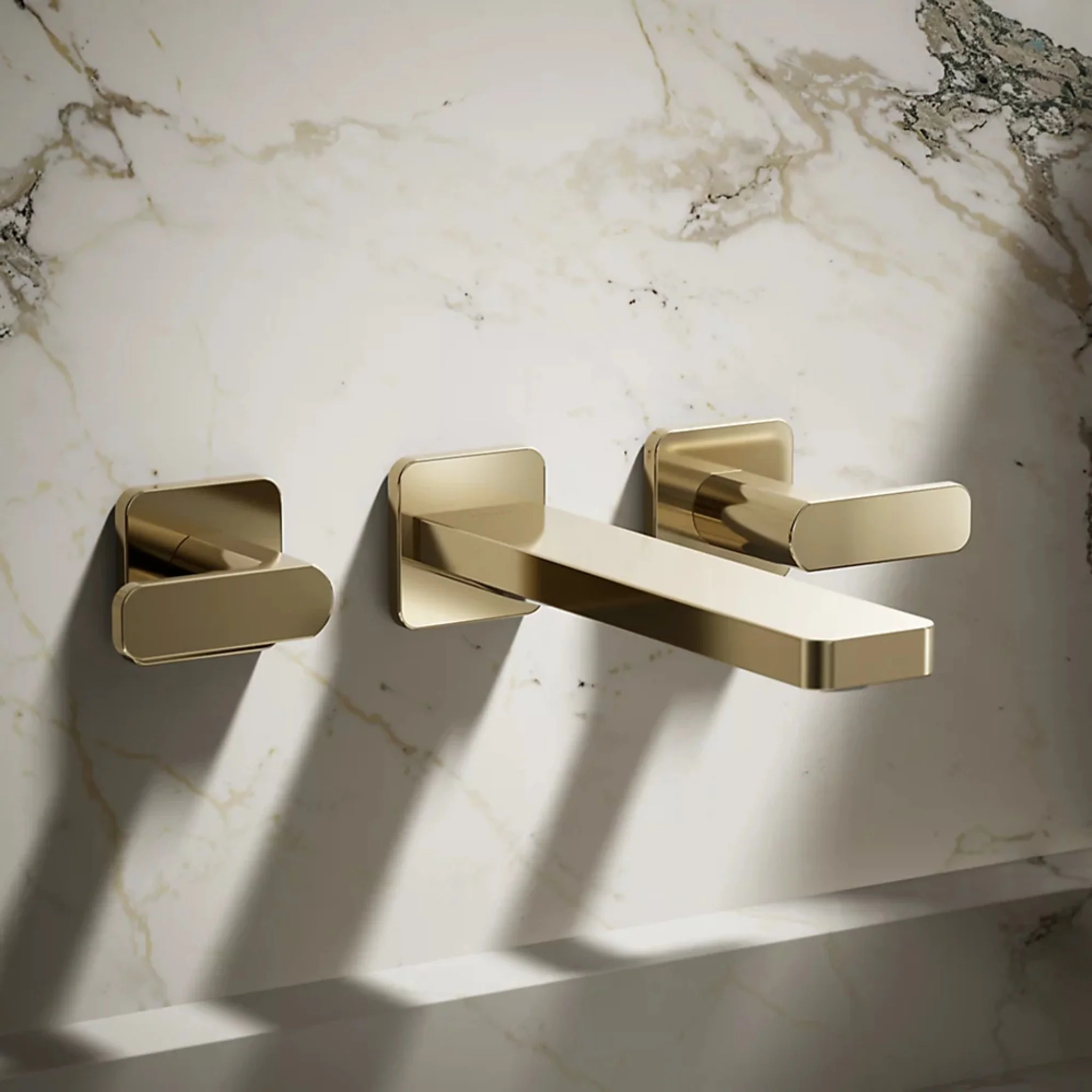 PARALLEL WALL-MOUNT BATHROOM SINK FAUCET TRIM - Image 2