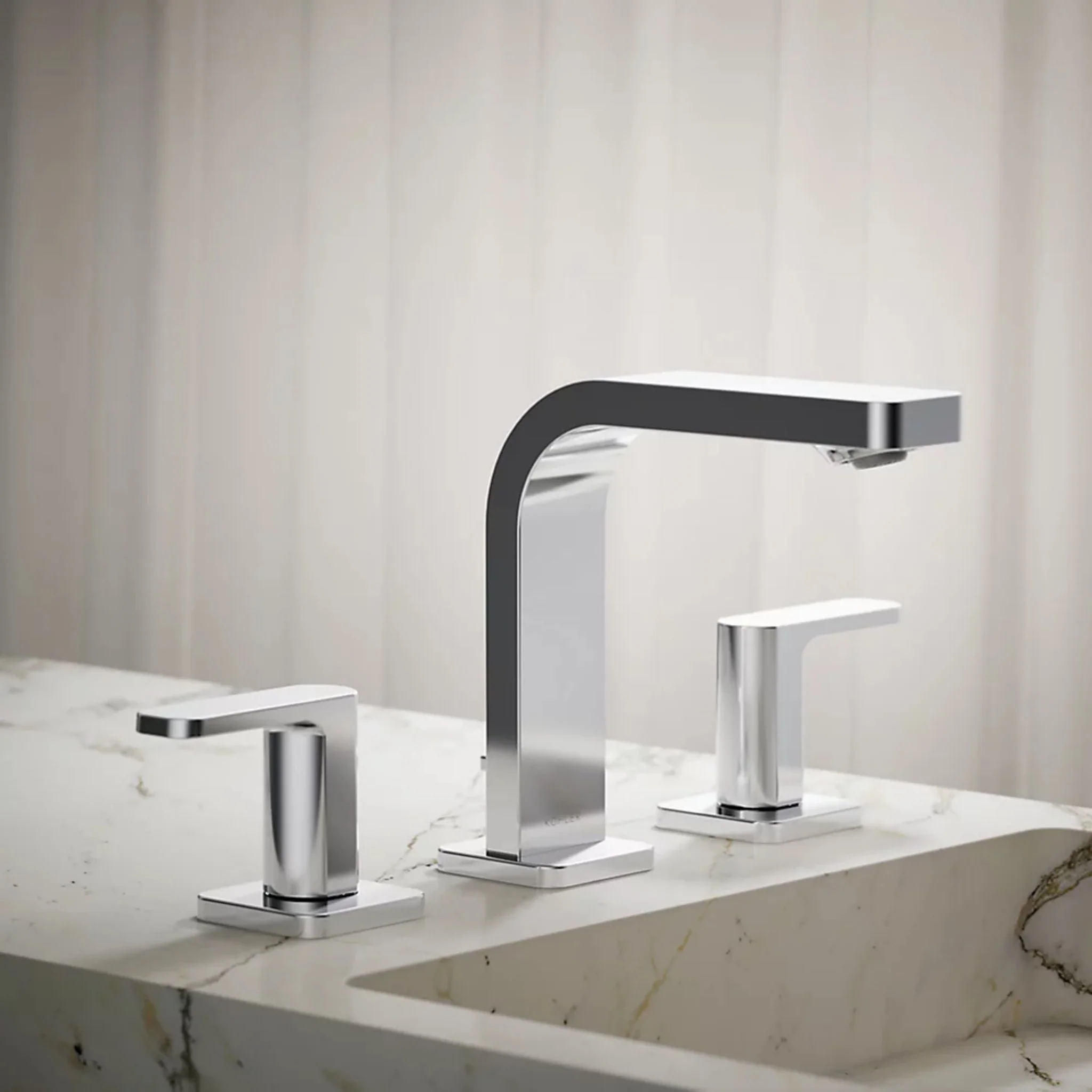 PARALLEL WIDESPREAD BATHROOM SINK FAUCET - Image 11