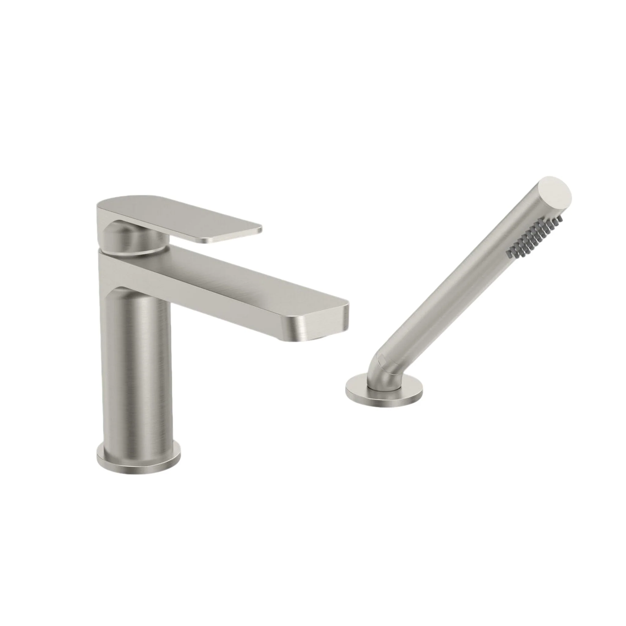 PETITE B04 2-PIECE DECK MOUNT TUB FILLER WITH HAND SHOWER - Image 5