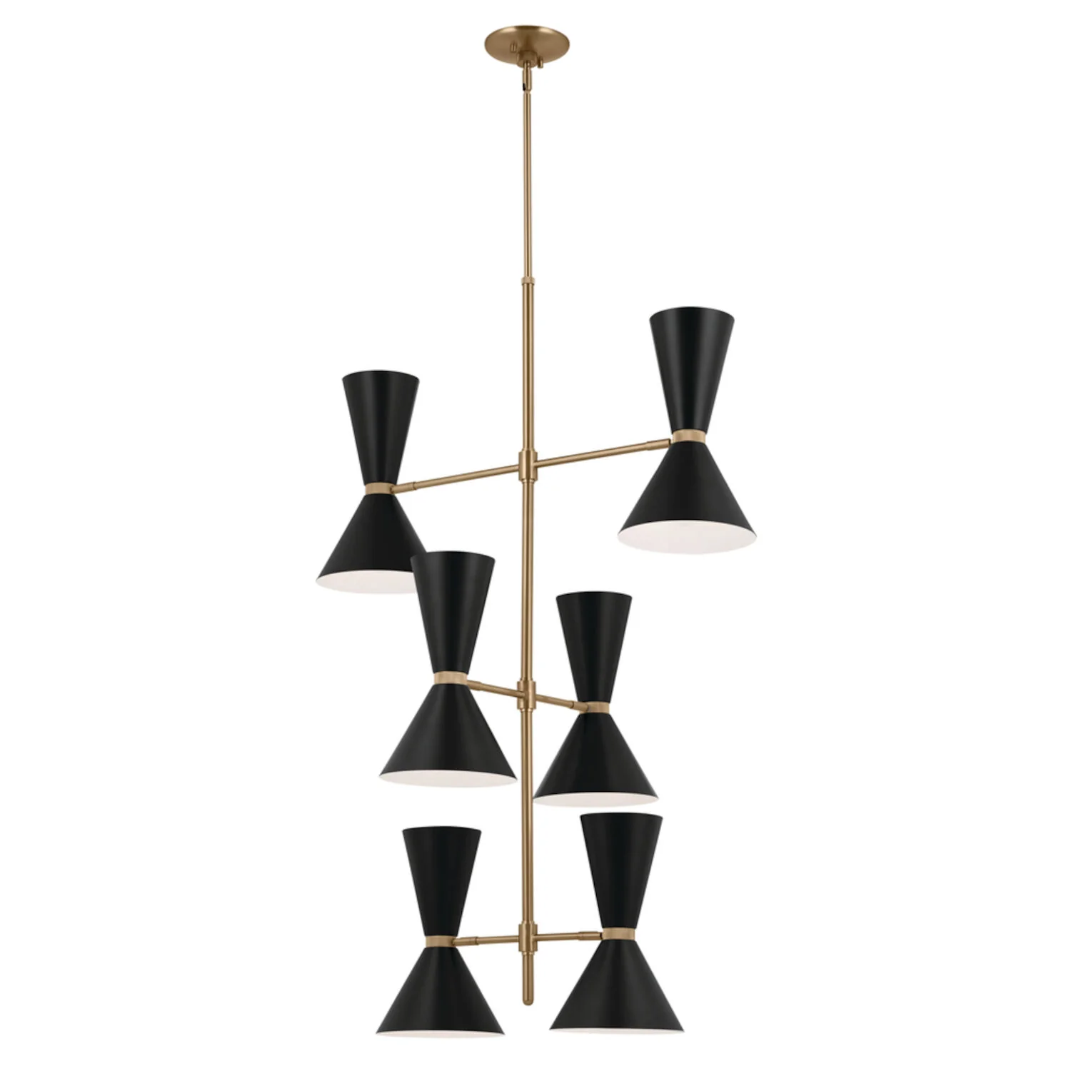 PHIX 12 LIGHT PIVOTING VERTICAL CHANDELIER - Image 2