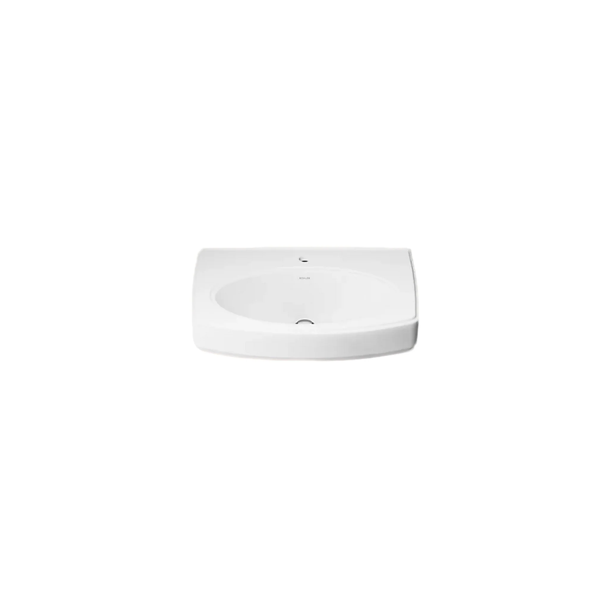 PINOIR 22 INCH WALL MOUNT BATHROOM SINK - Image 4