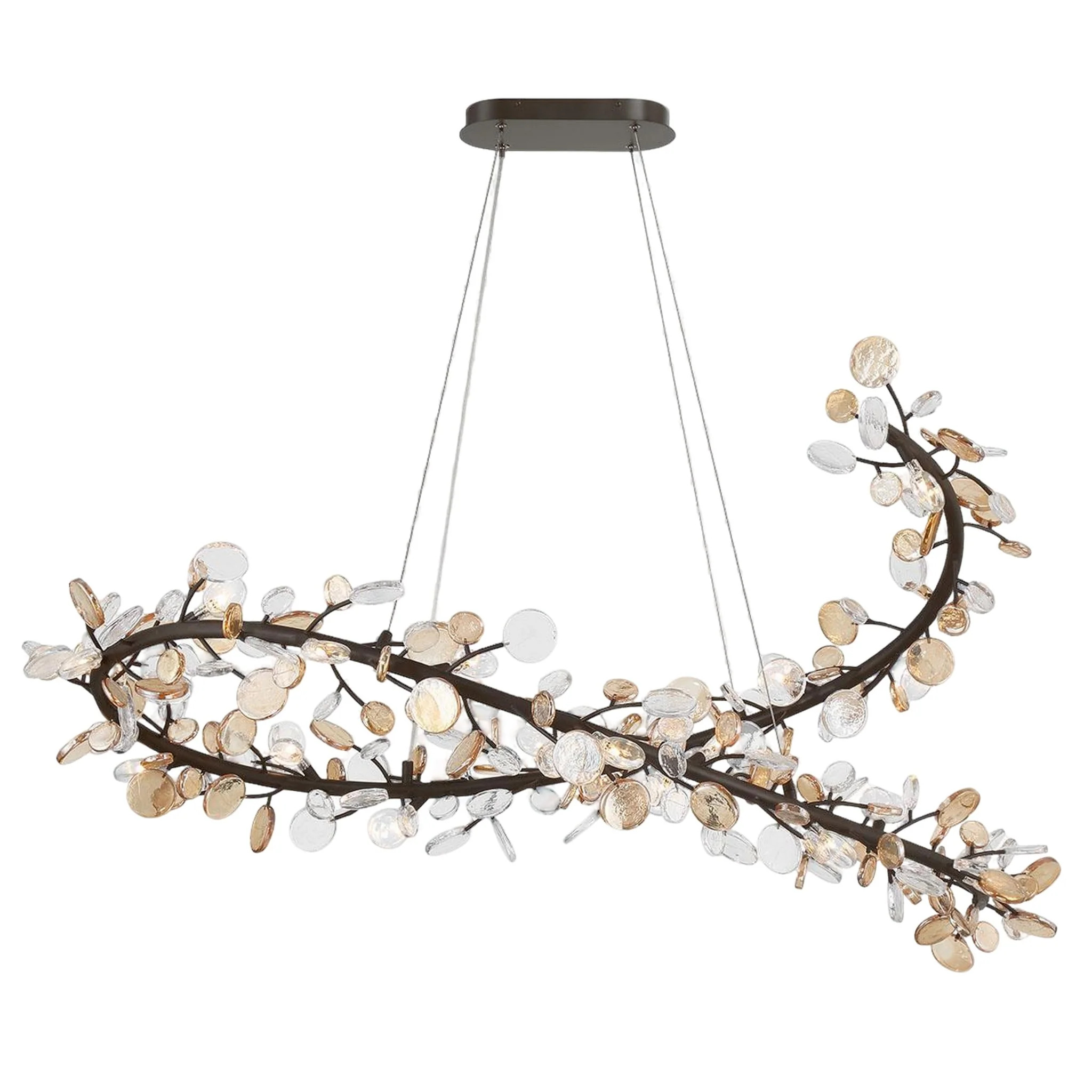 PISA LED OVAL CHANDELIER (MULTIPLE SIZES)