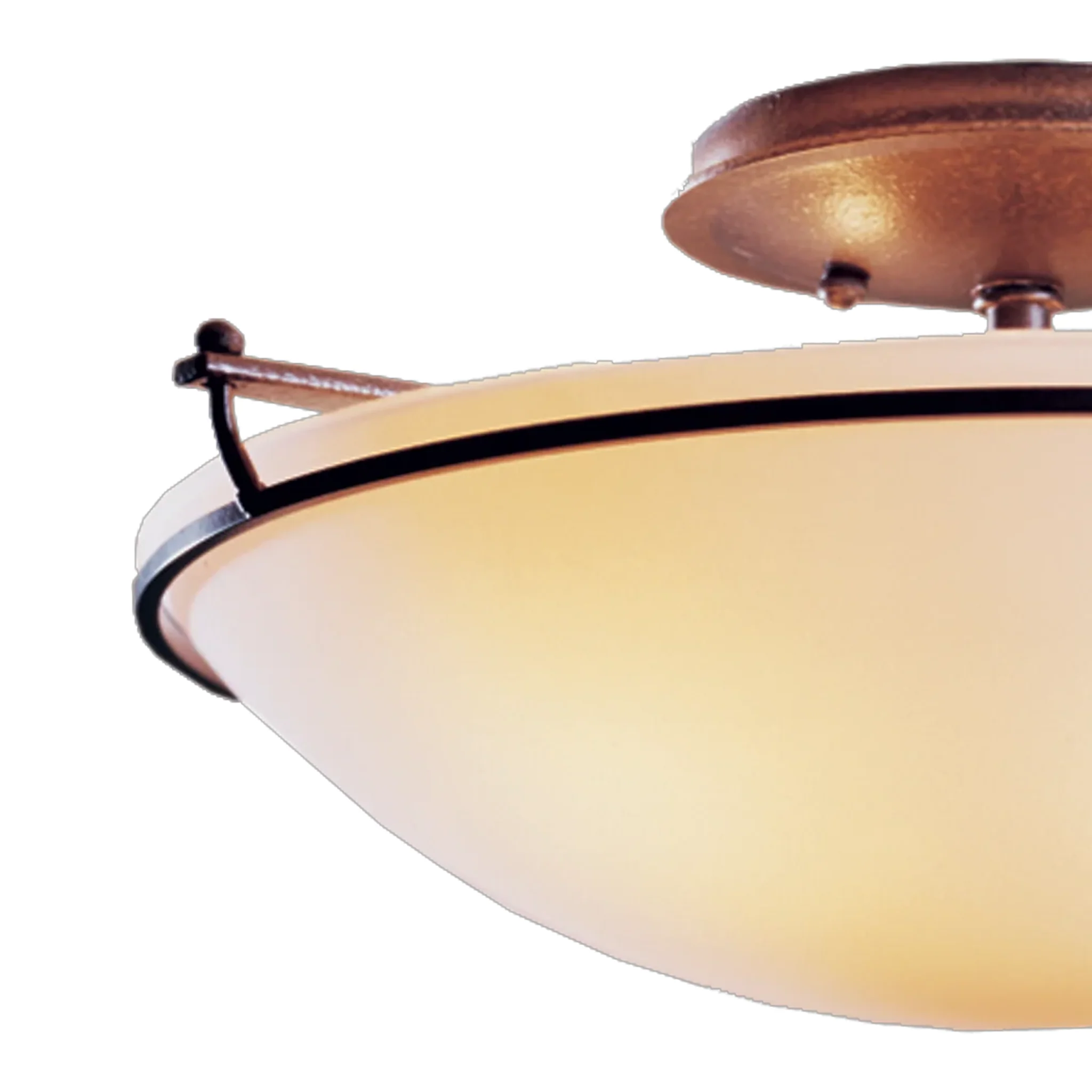 PLAIN SMALL SEMI-FLUSH LIGHT - Image 2