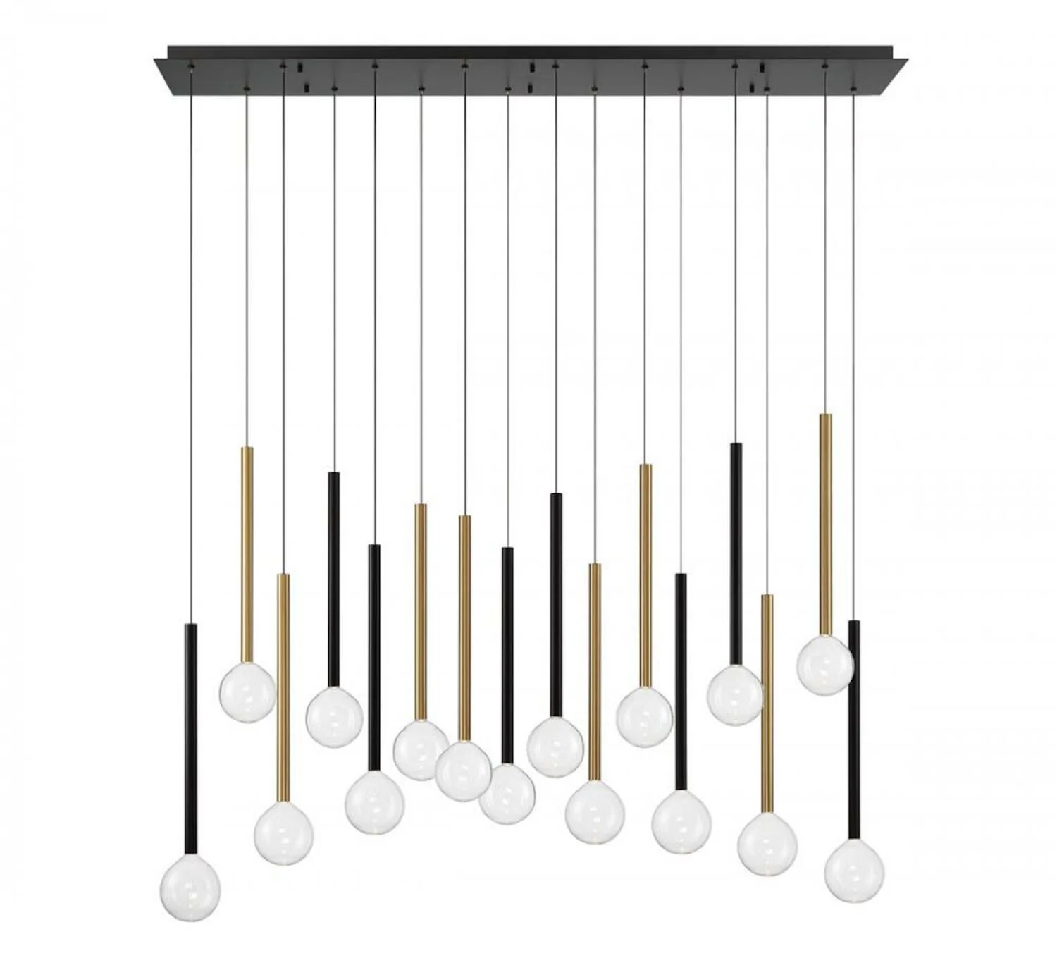 POSITANO LINEAR LED CHANDELIER (MULTIPLE SIZES) - Image 3