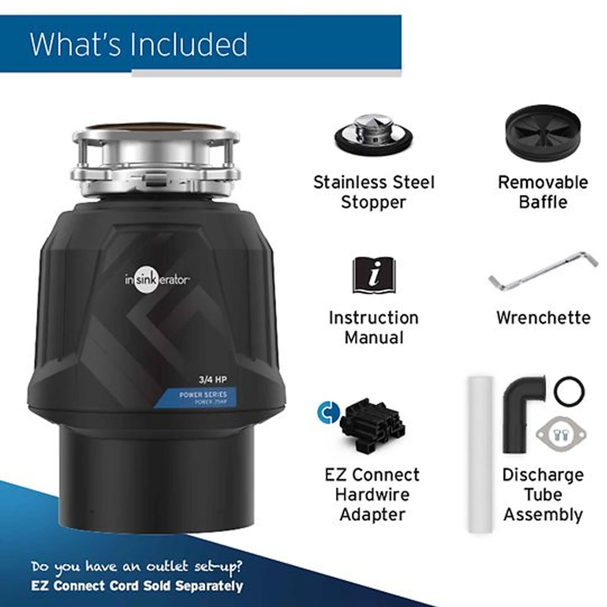 POWER .75HP WASTE DISPOSER - Image 5