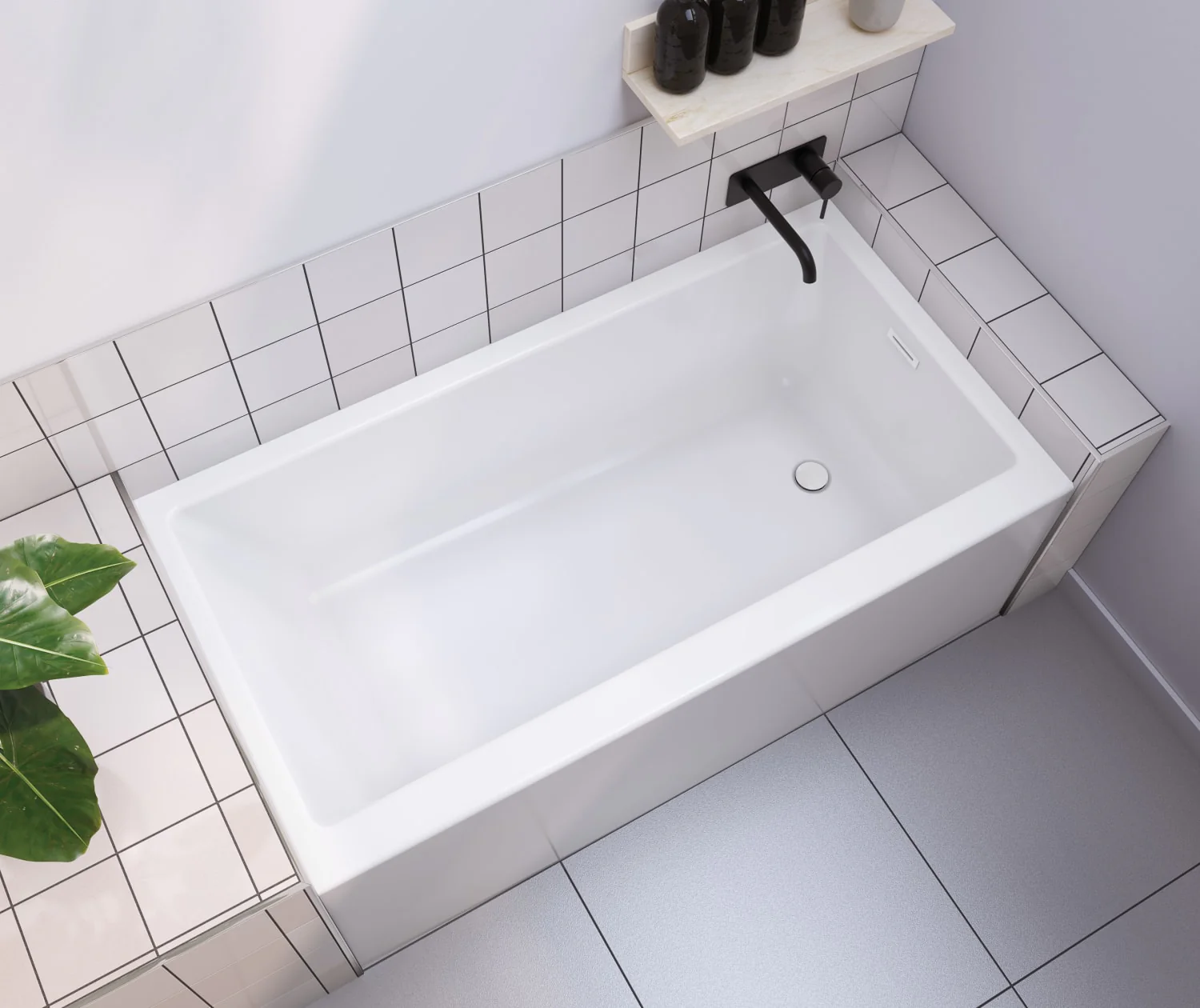 PROFESSIONAL SERIES RUBIX 6030 AFR BATHTUB - Image 4