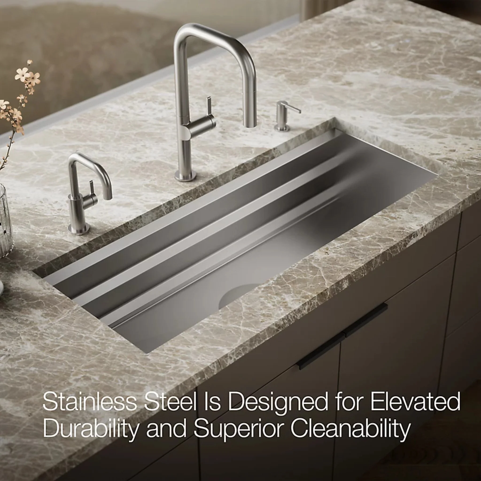 PROLIFIC® 44-INCH UNDERMOUNT SINGLE-BOWL WORKSTATION KITCHEN SINK - Image 3