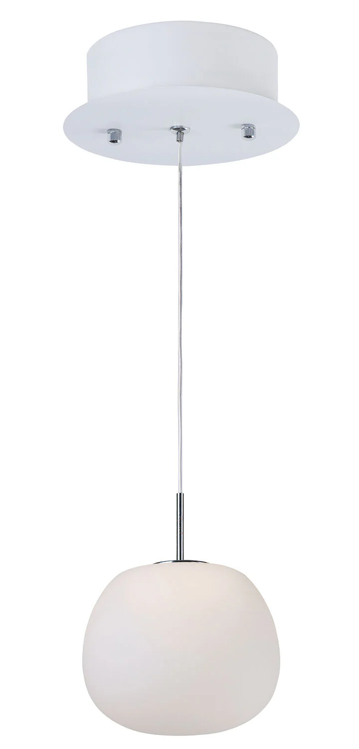PUFFS 1-LIGHT LED PENDANT