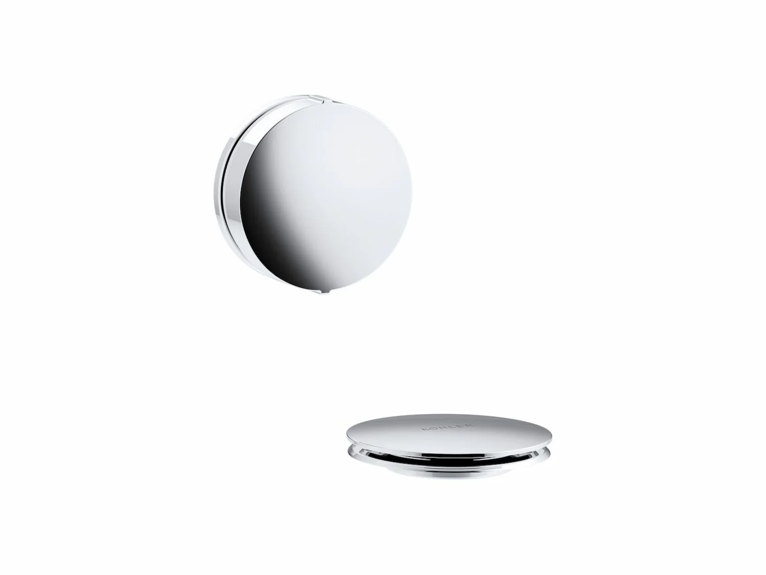 PUREFLO CONTEMPORARY ROTARY TURN BATH DRAIN TRIM - Image 4