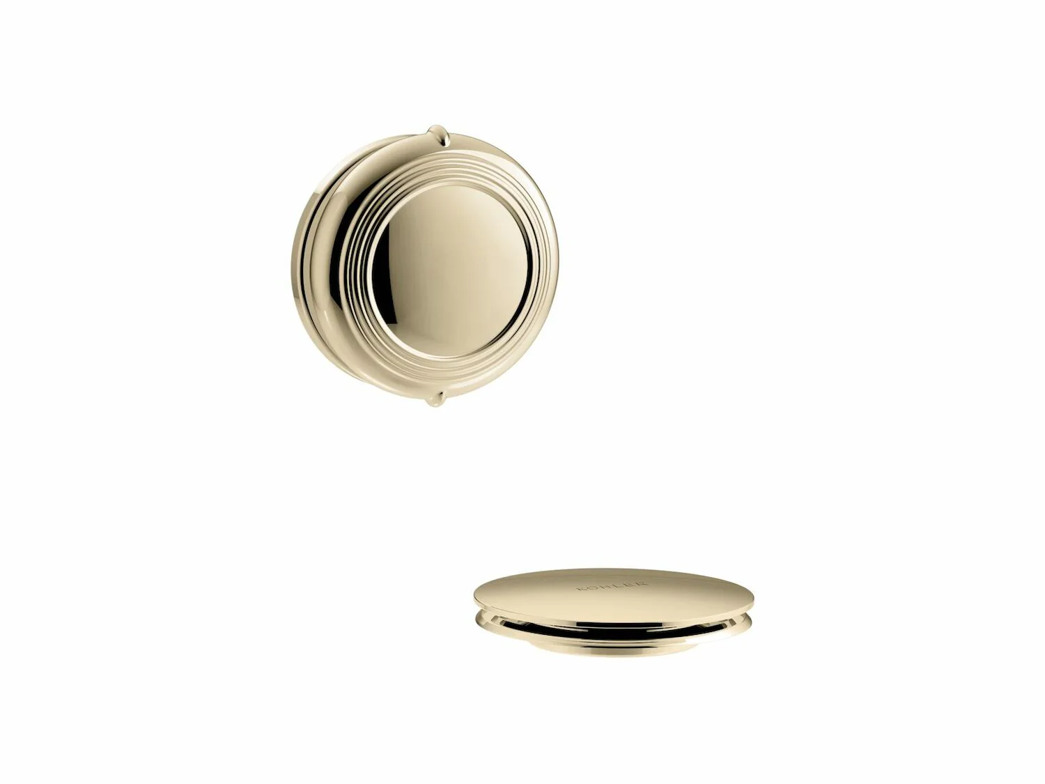 PUREFLO TRADITIONAL ROTARY TURN BATH DRAIN TRIM - Image 2
