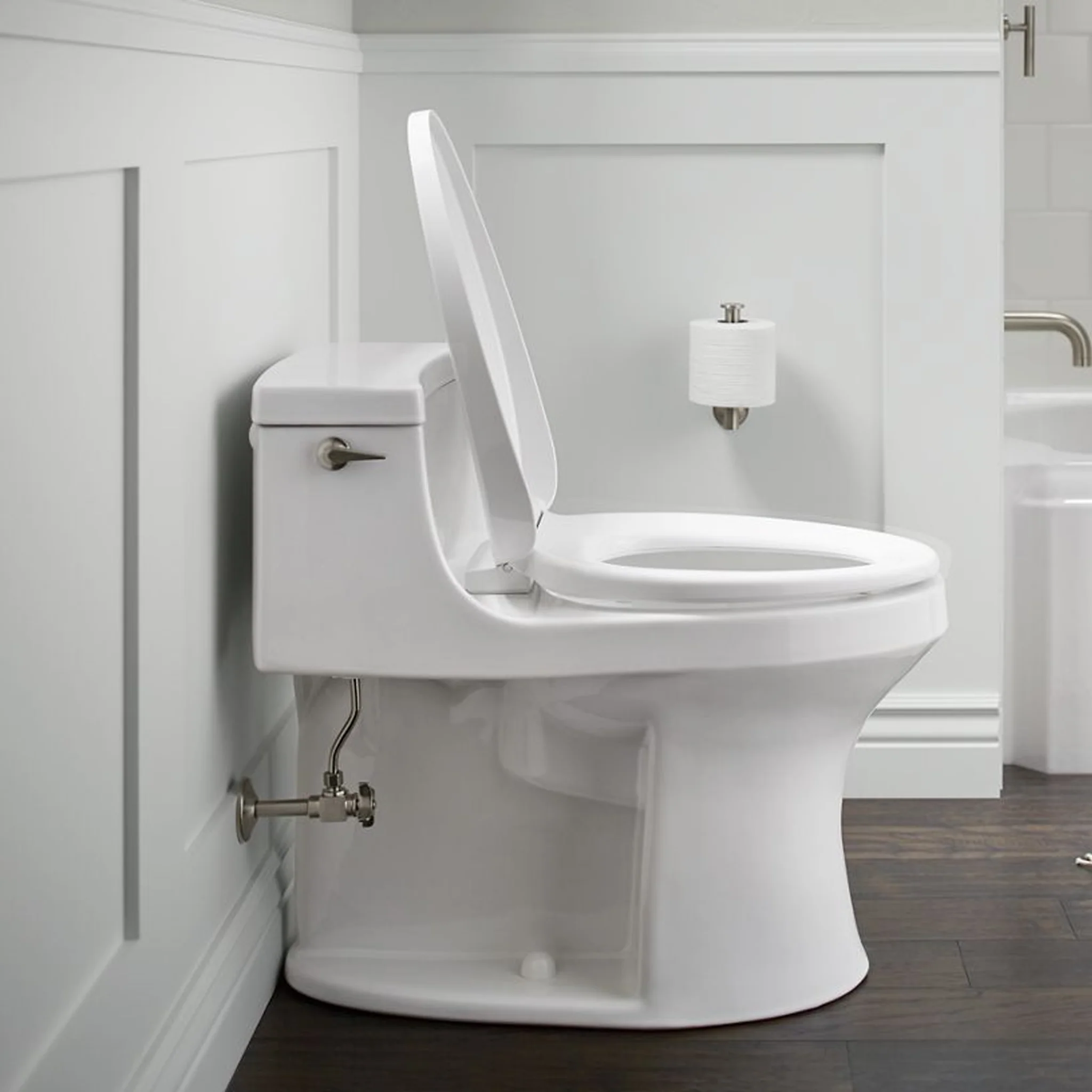 PUREWARMTH® HEATED QUITE-CLOSE™ ELONGATED TOILET SEAT - Image 2