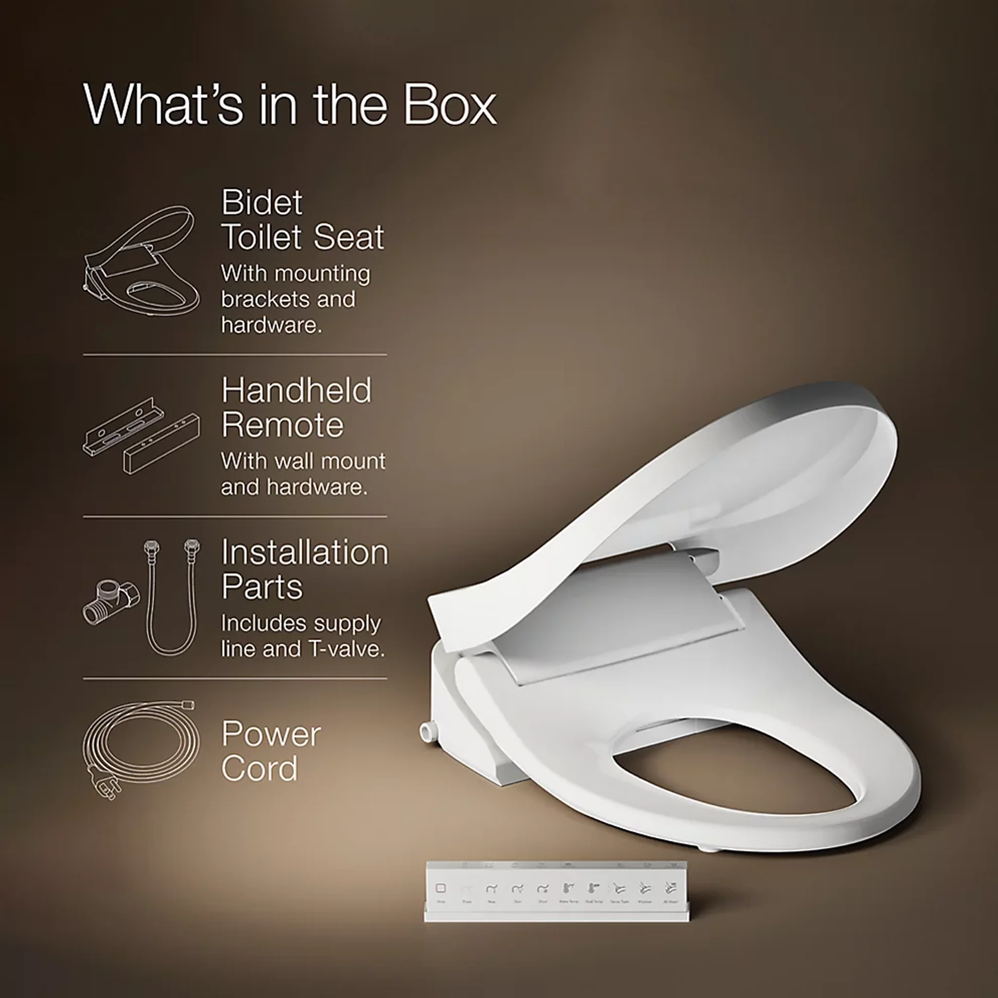 PUREWASH® E815 BIDET TOILET SEAT WITH REMOTE CONTROL - Image 4