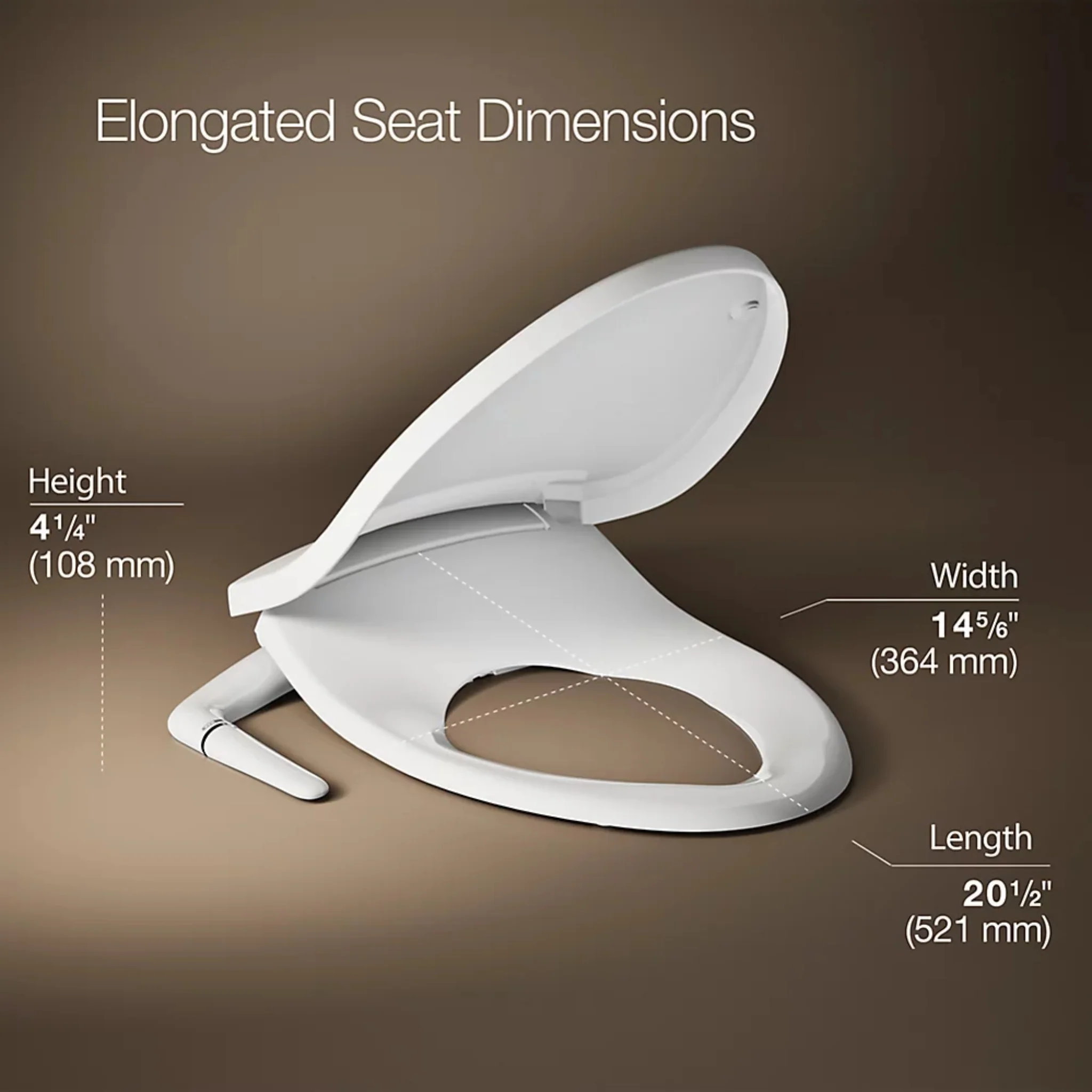 PUREWASH® M250 ELONGATED MANUAL BIDET TOILET SEAT - Image 23