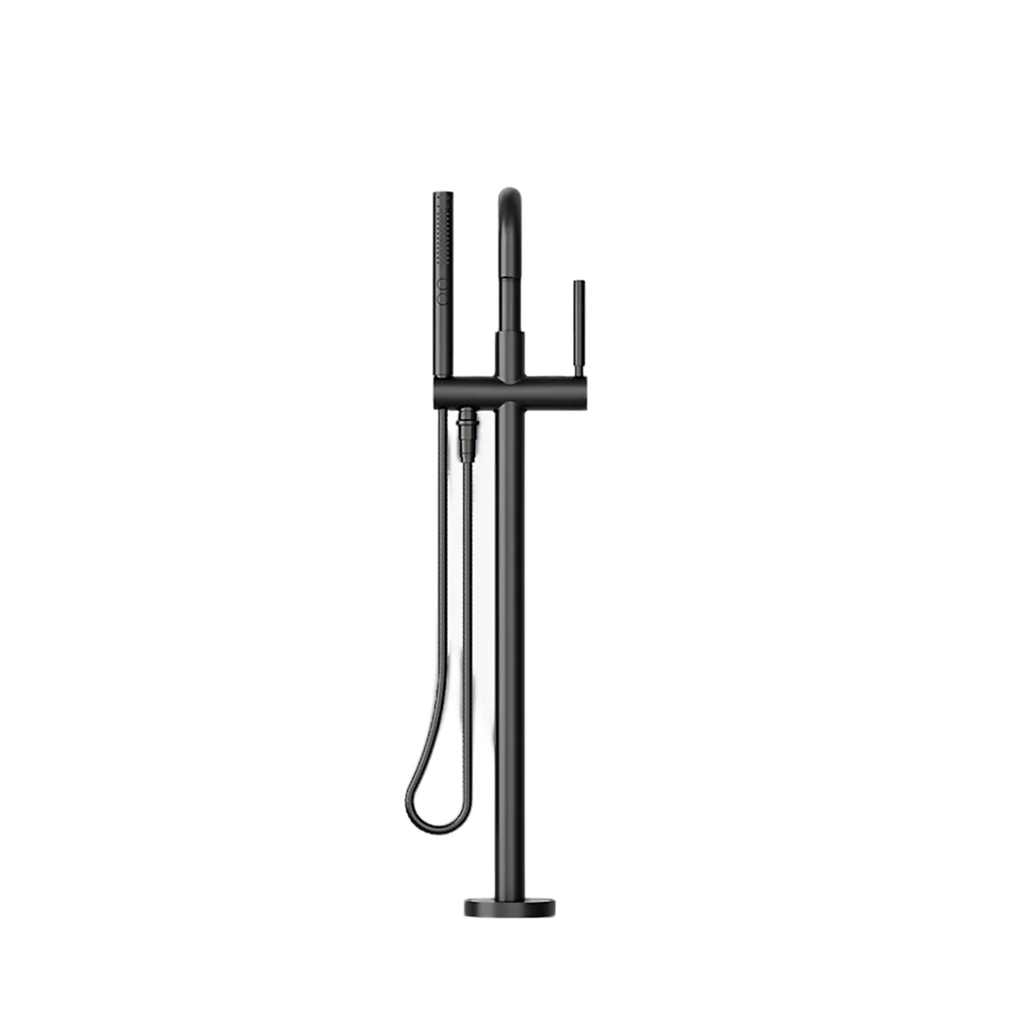 PURIST® FLOOR MOUNT BATH FILLER TRIM WITH HANDSHOWER - Image 11