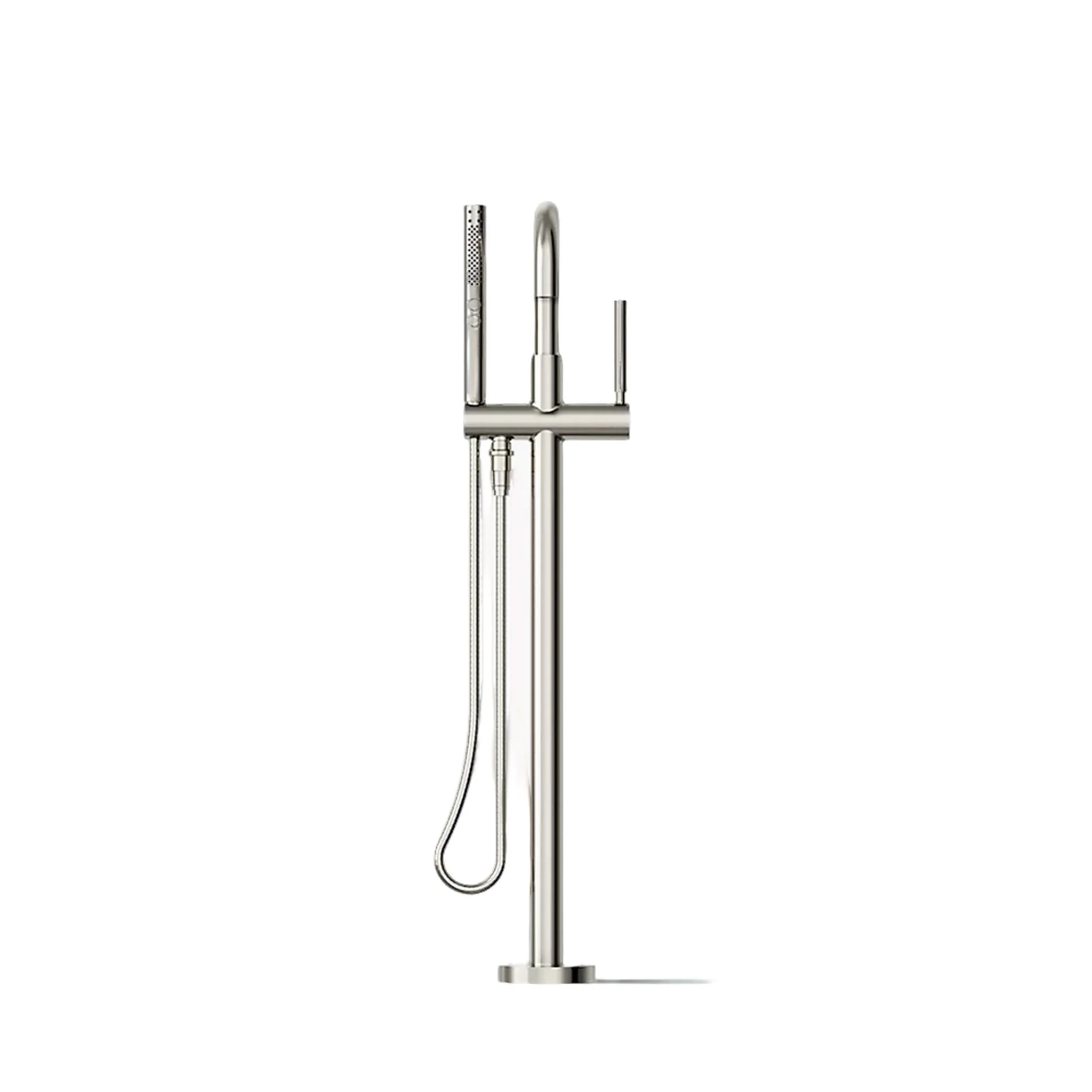 PURIST® FLOOR MOUNT BATH FILLER TRIM WITH HANDSHOWER - Image 15