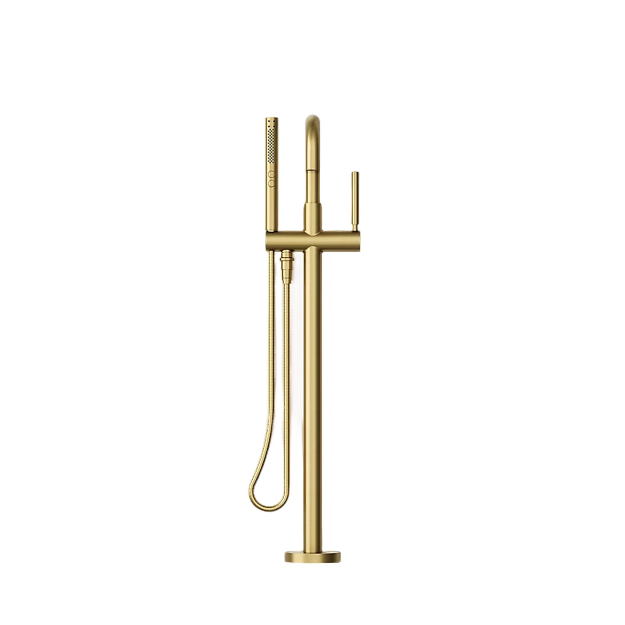 PURIST® FLOOR MOUNT BATH FILLER TRIM WITH HANDSHOWER - Image 21