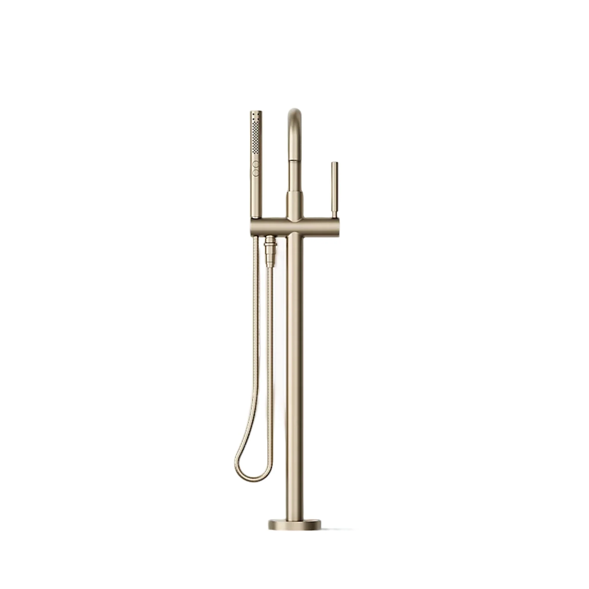 PURIST® FLOOR MOUNT BATH FILLER TRIM WITH HANDSHOWER - Image 25