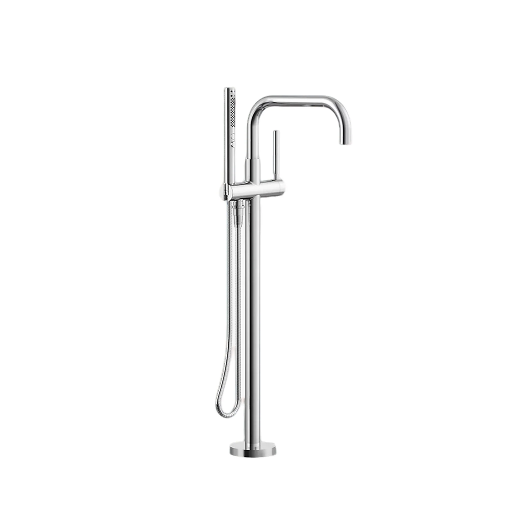 PURIST® FLOOR MOUNT BATH FILLER TRIM WITH HANDSHOWER - Image 3